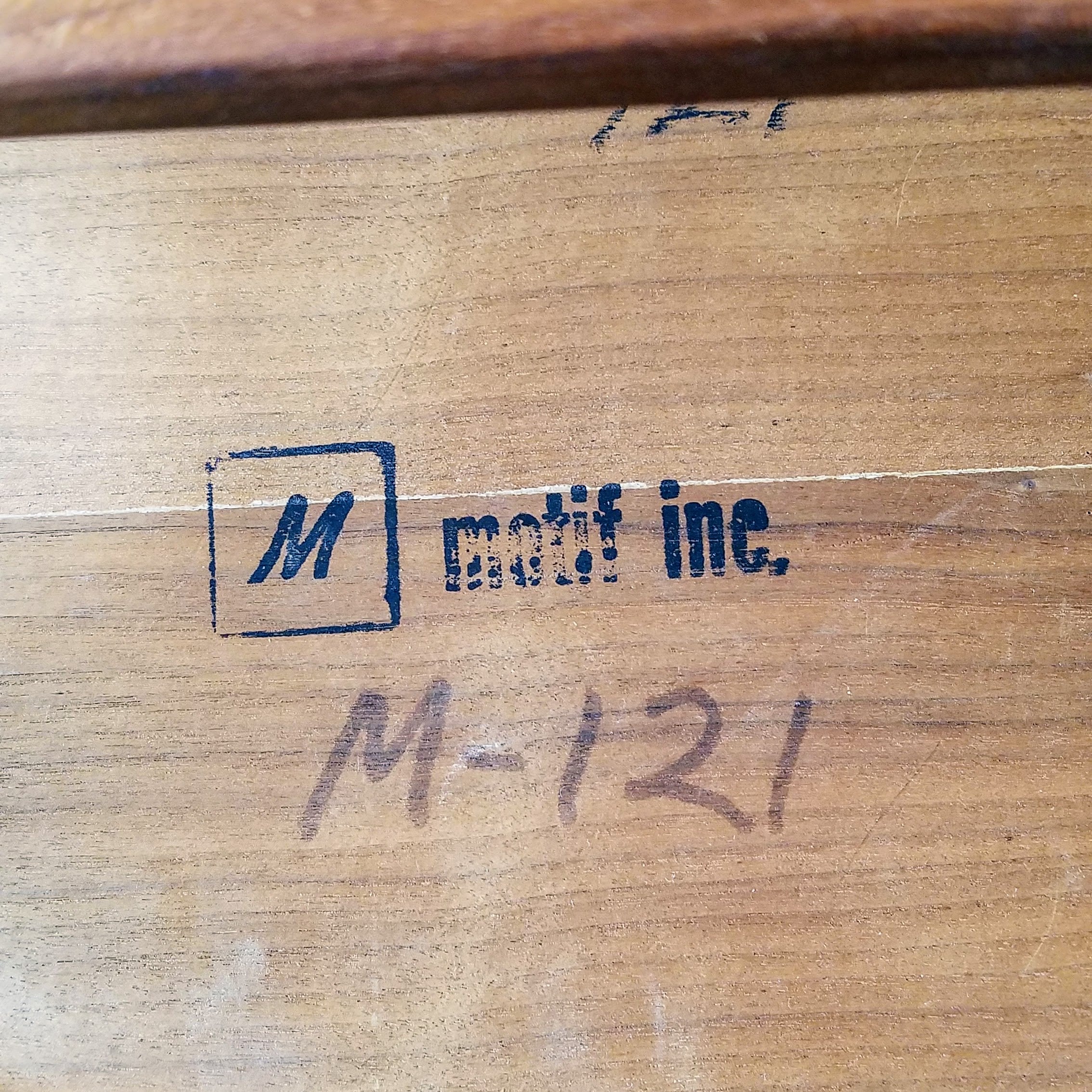 Motif Inc Trapezoid Side Table