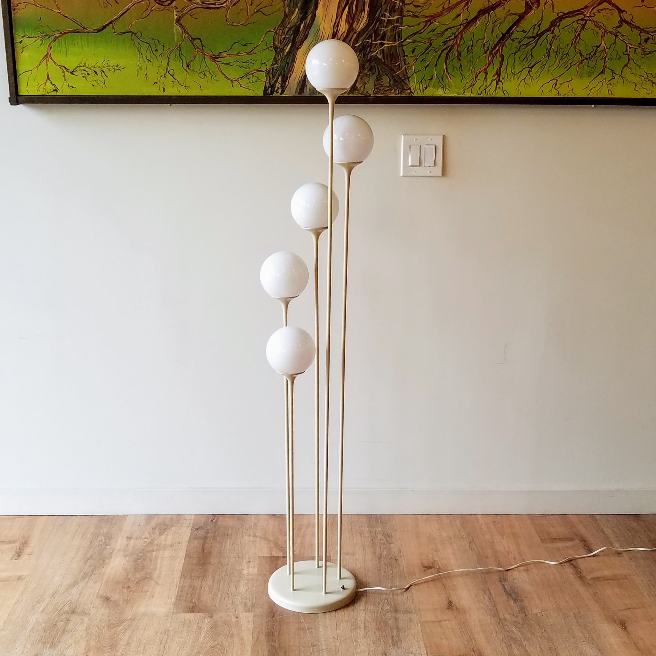 MCM Five-Tiered Floor Lamp