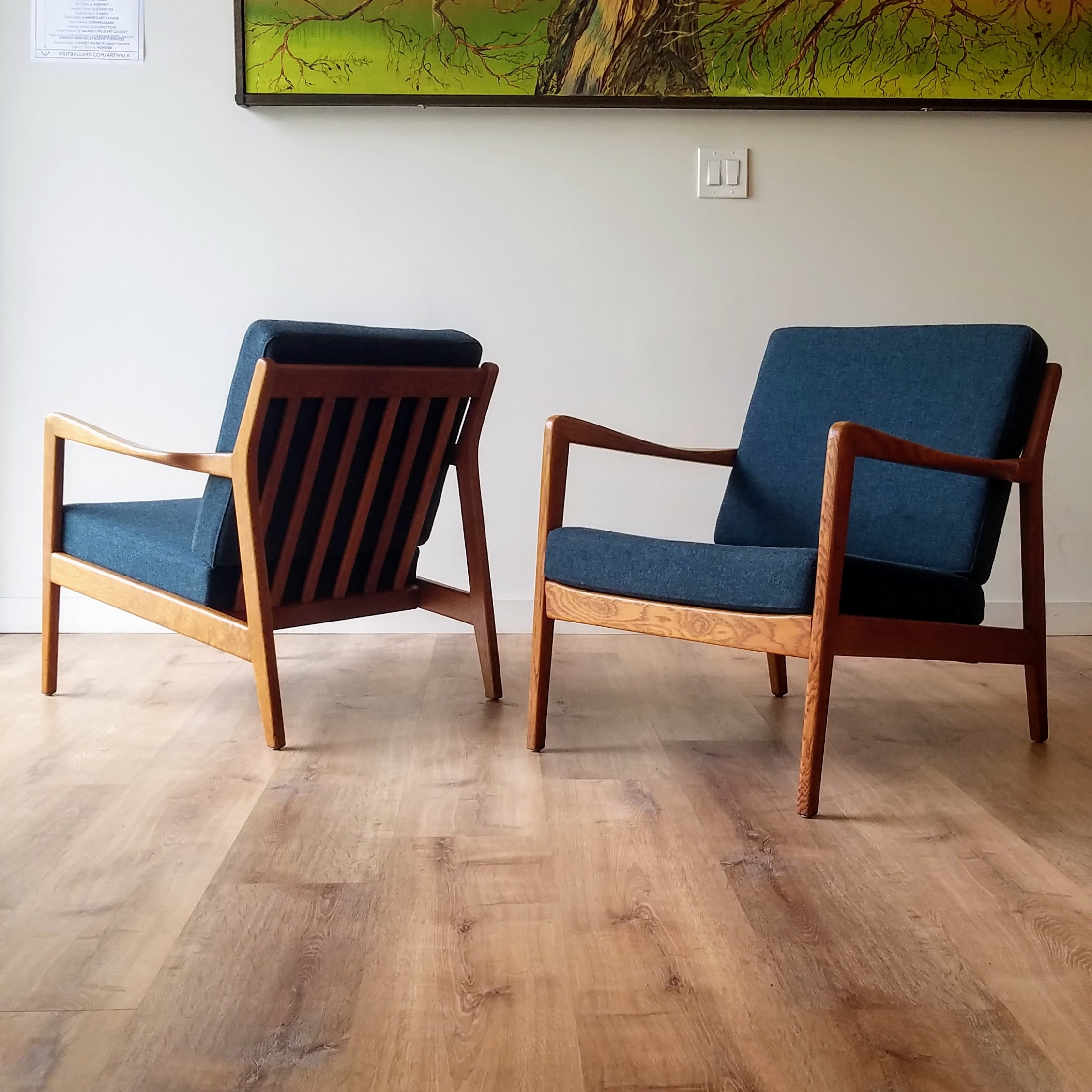 Folke Ohlsson Lounge Chairs