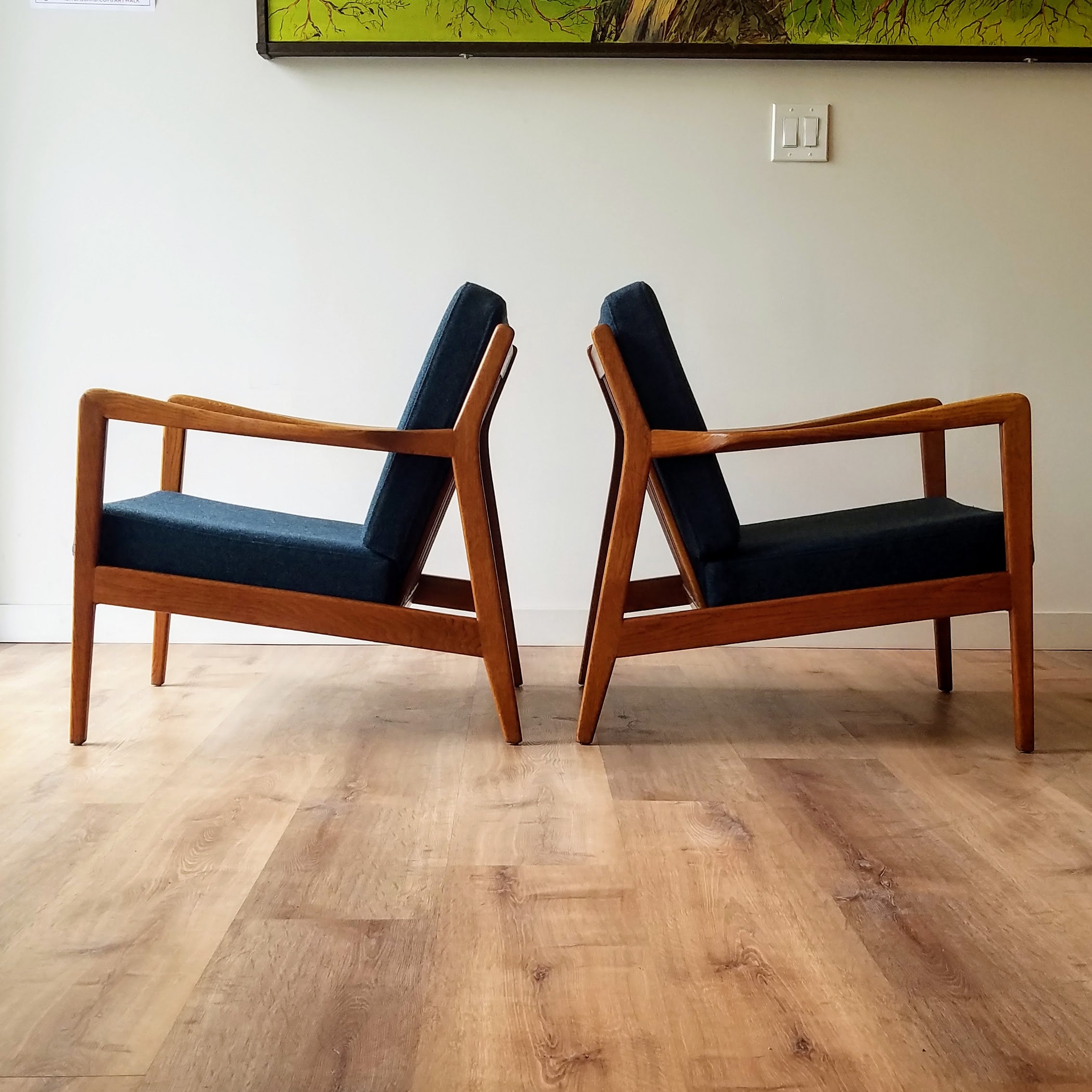 Folke Ohlsson Lounge Chairs