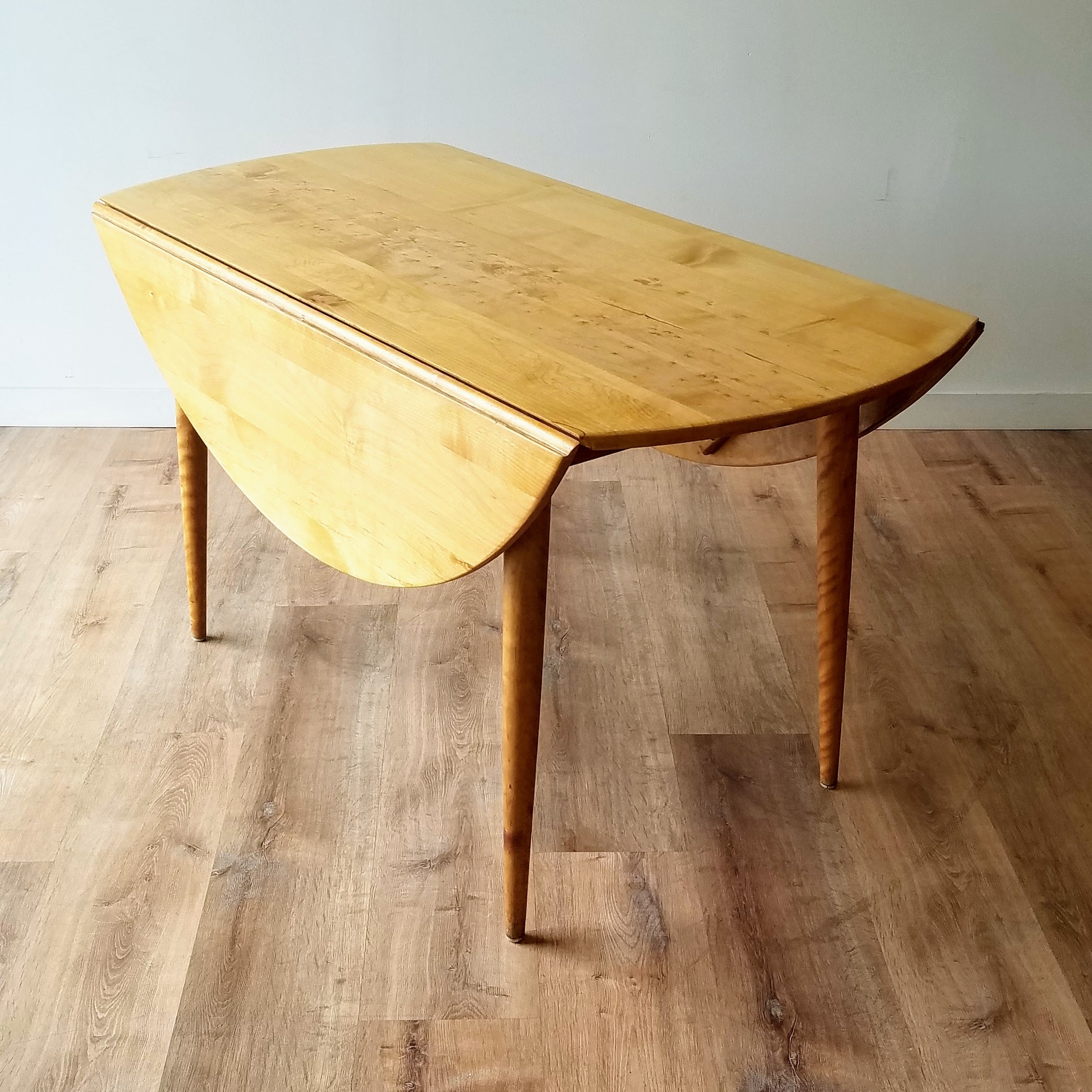 Leslie Diamond Drop-Leaf Dining Table