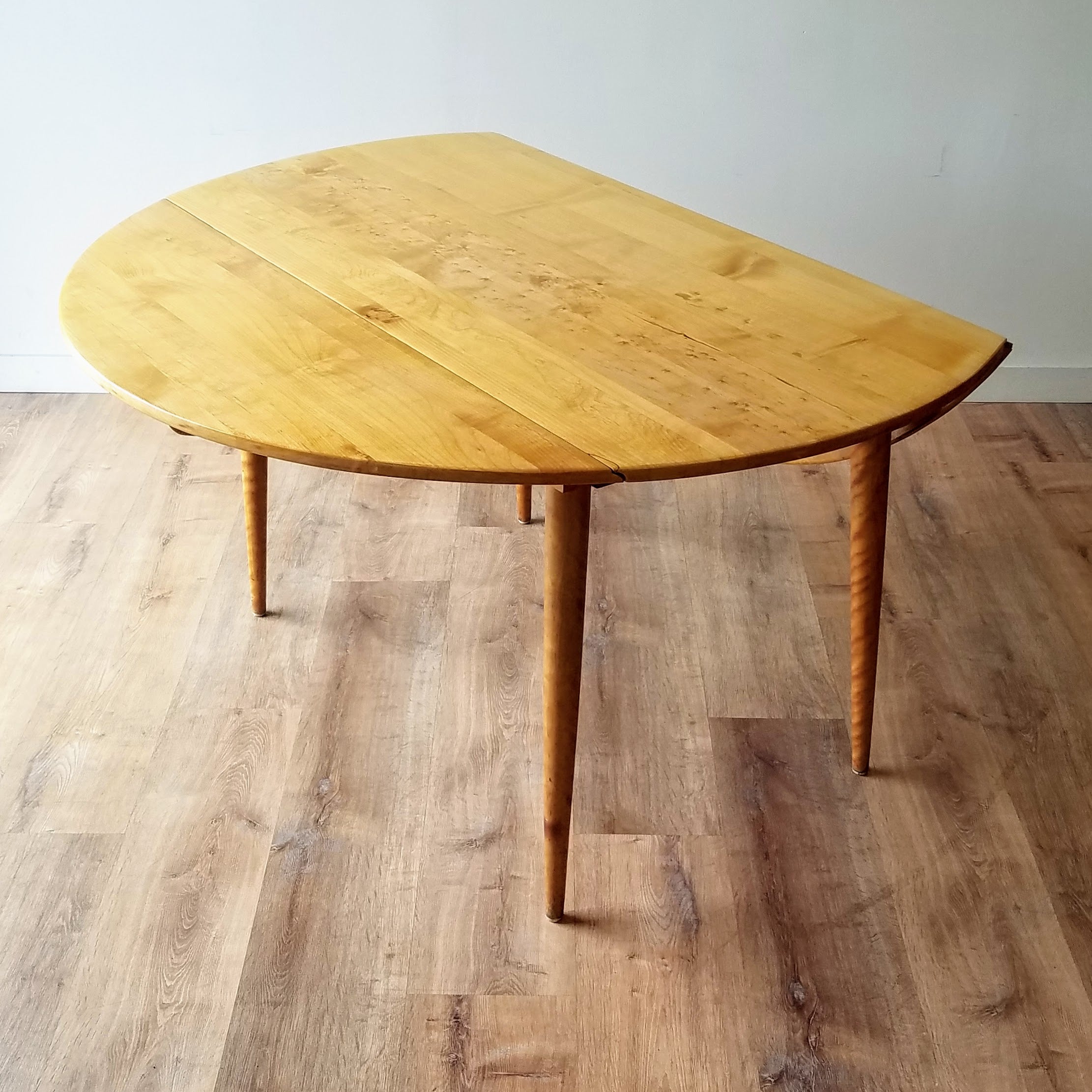 Leslie Diamond Drop-Leaf Dining Table