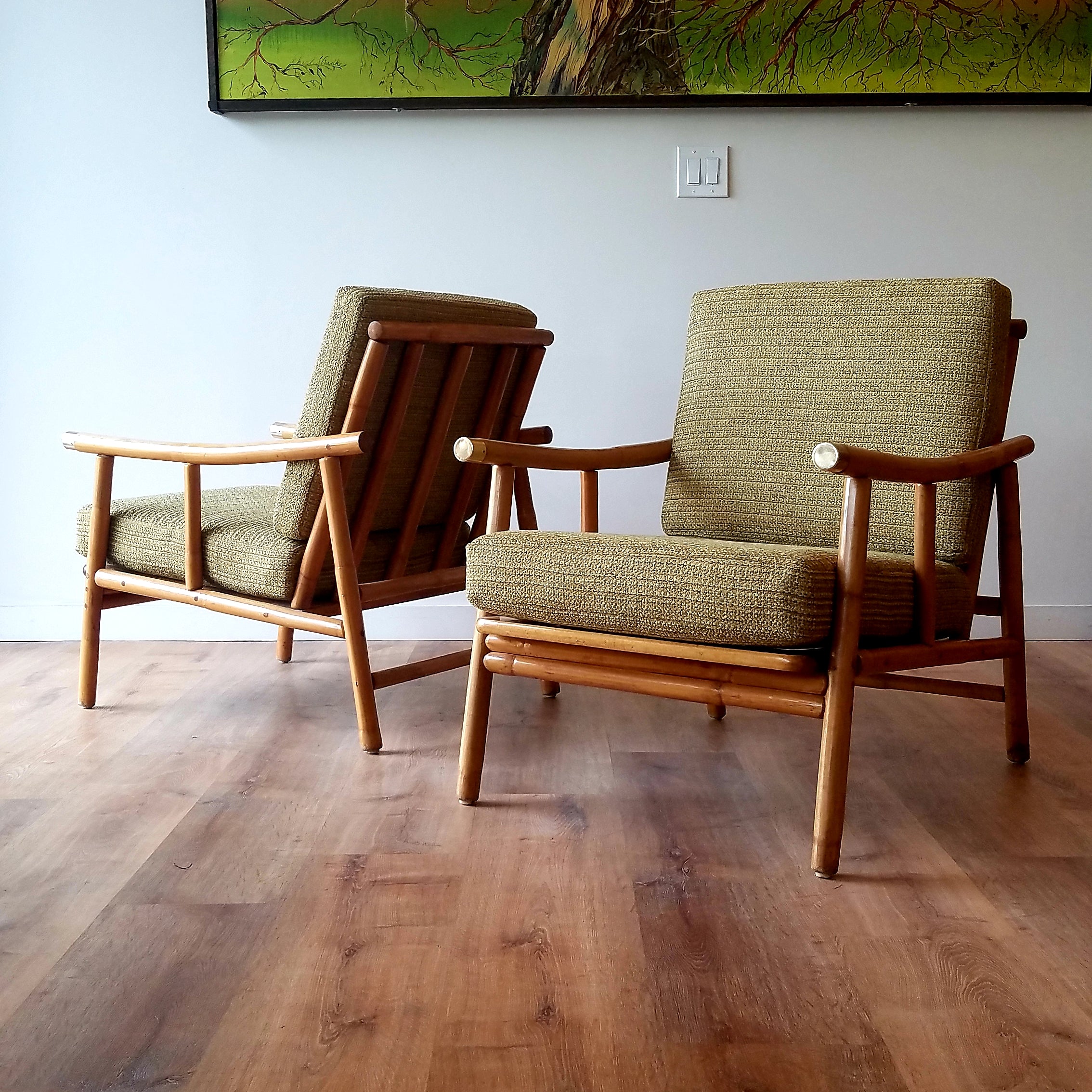 Ficks Reed Lounge Chairs