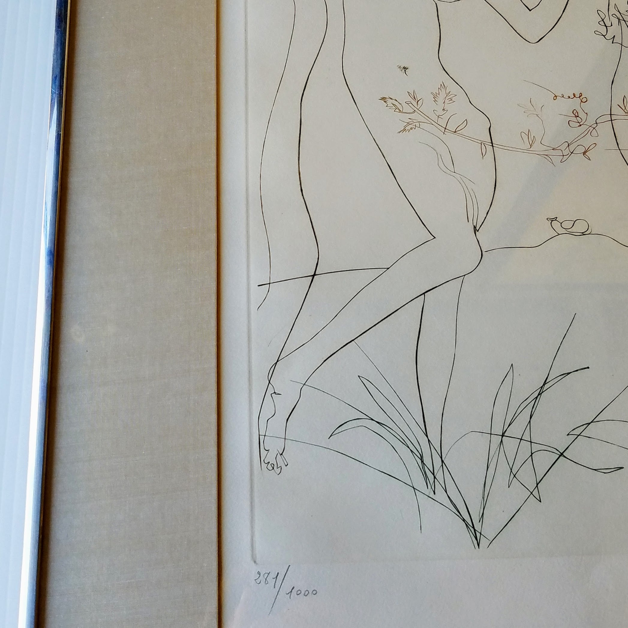 Salvador Dali 'Adam and Eve', 281/1000