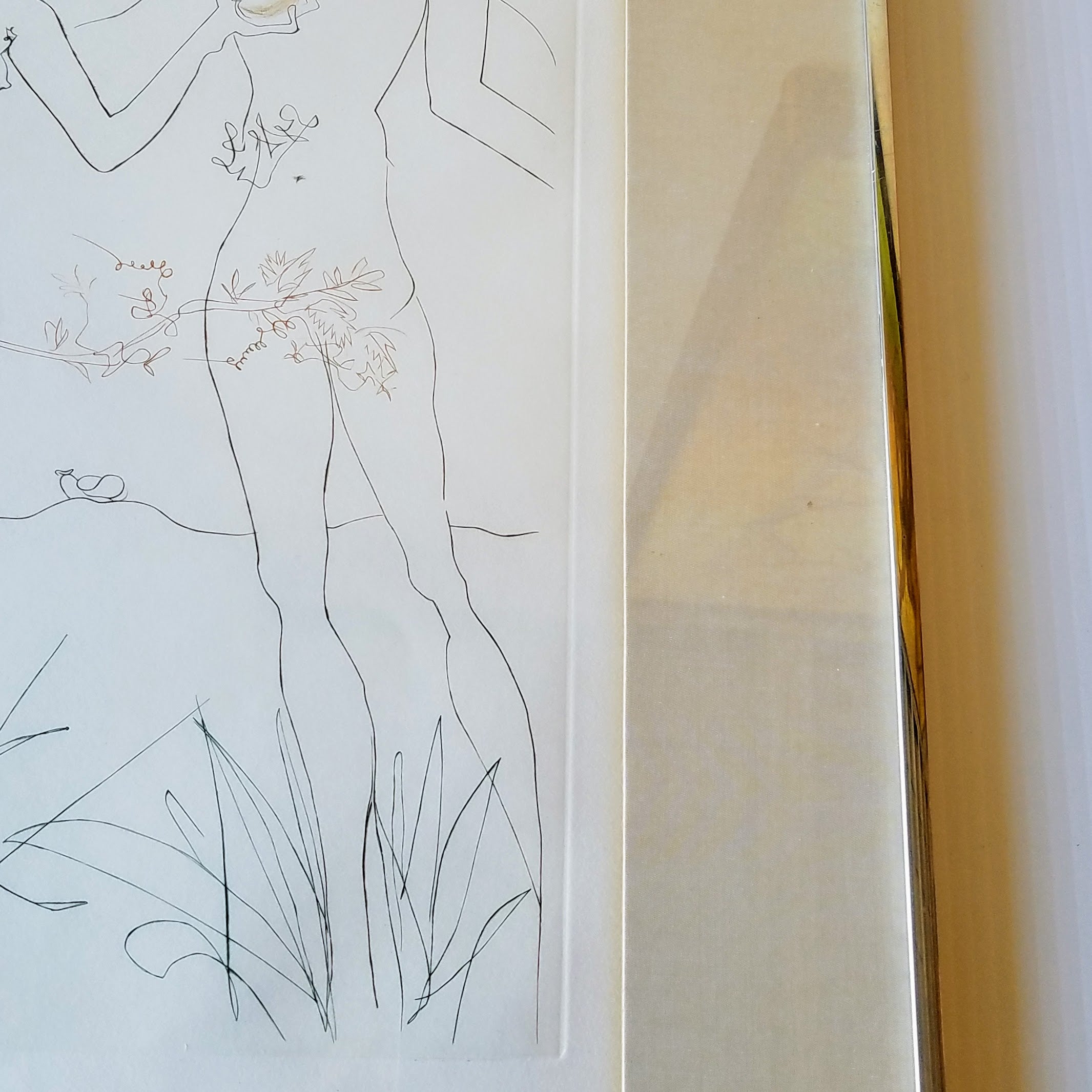 Salvador Dali 'Adam and Eve', 281/1000