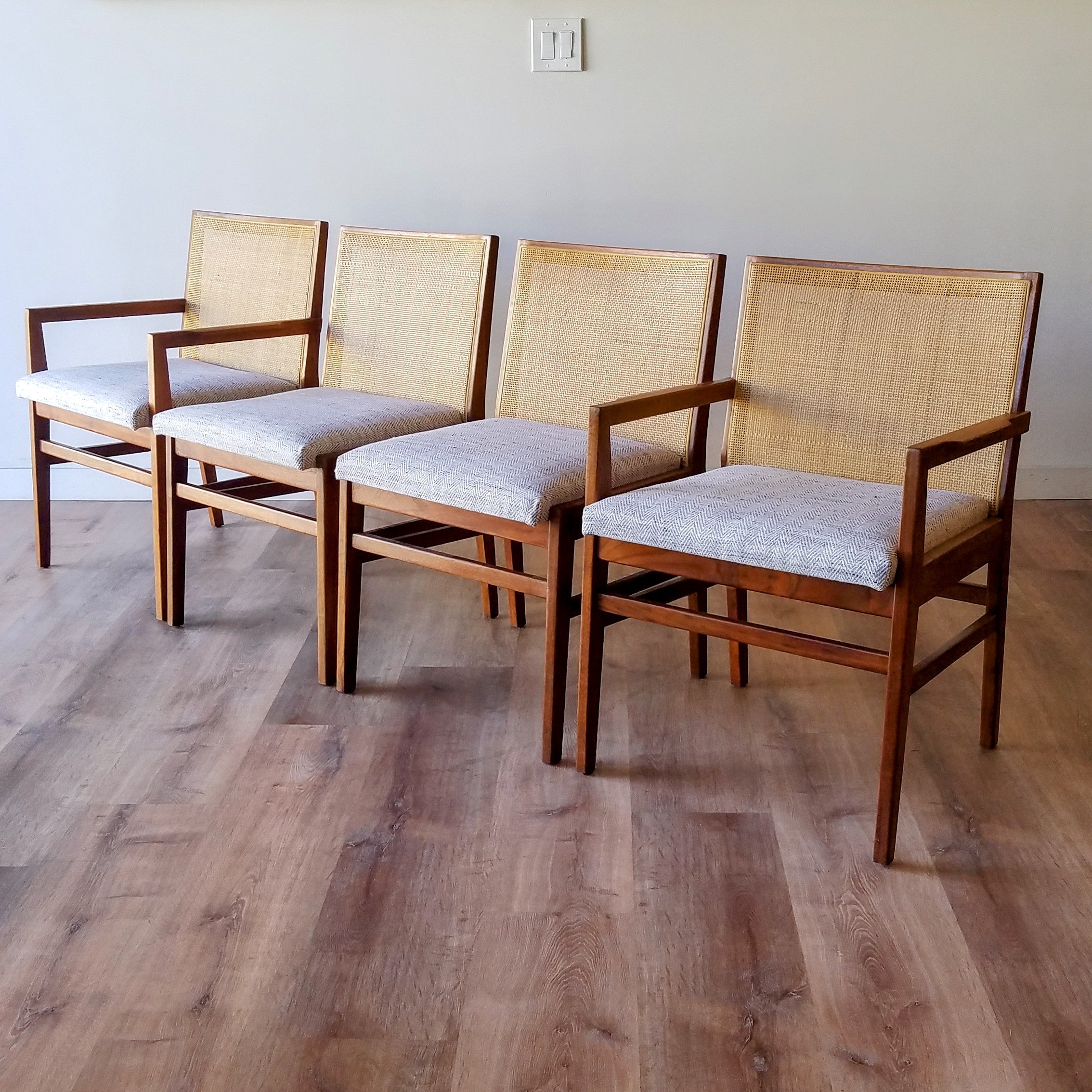 Seat Weaving Shop Walnut Dining Chairs