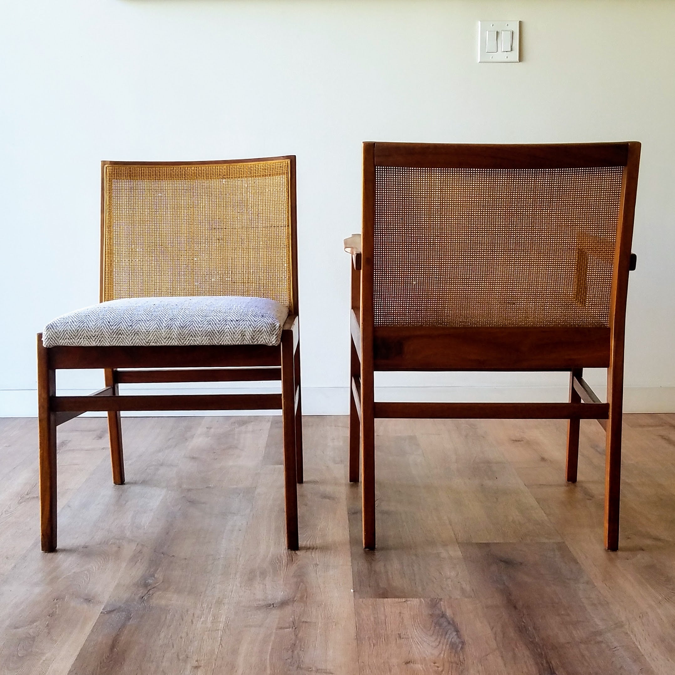 Seat Weaving Shop Walnut Dining Chairs
