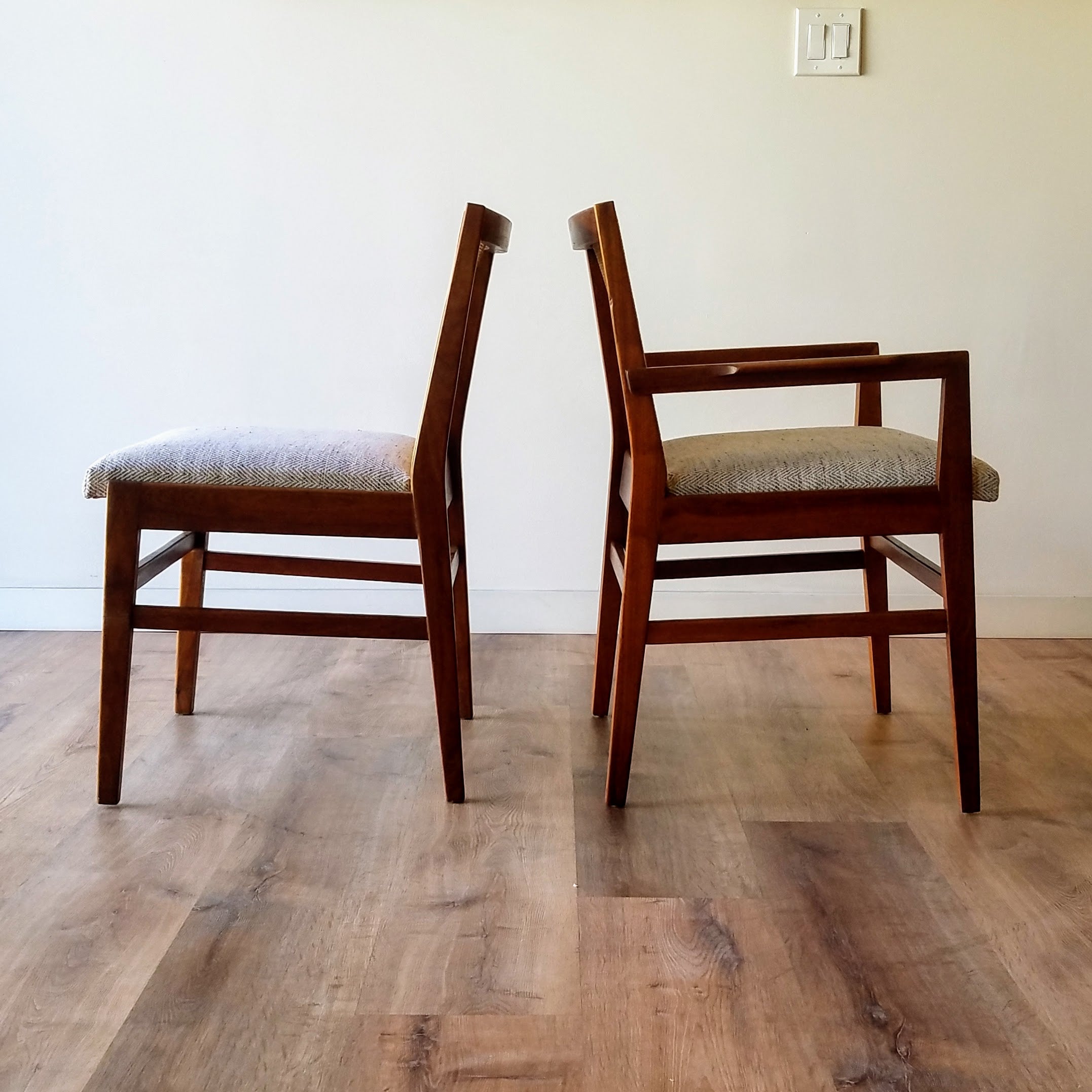 Seat Weaving Shop Walnut Dining Chairs