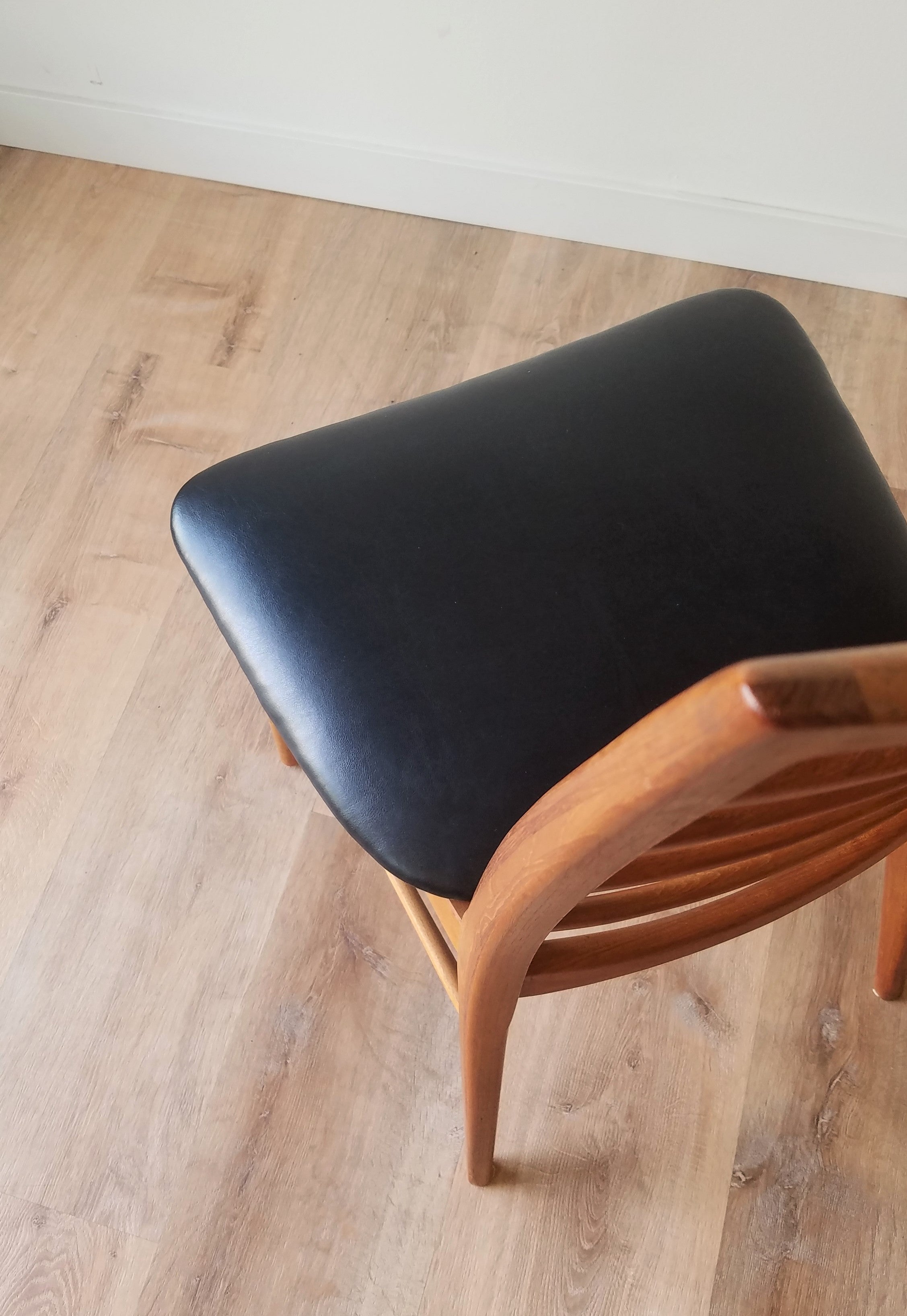 Niels Kofoed 'Lis' Ladder Back Dining Chairs - a pair