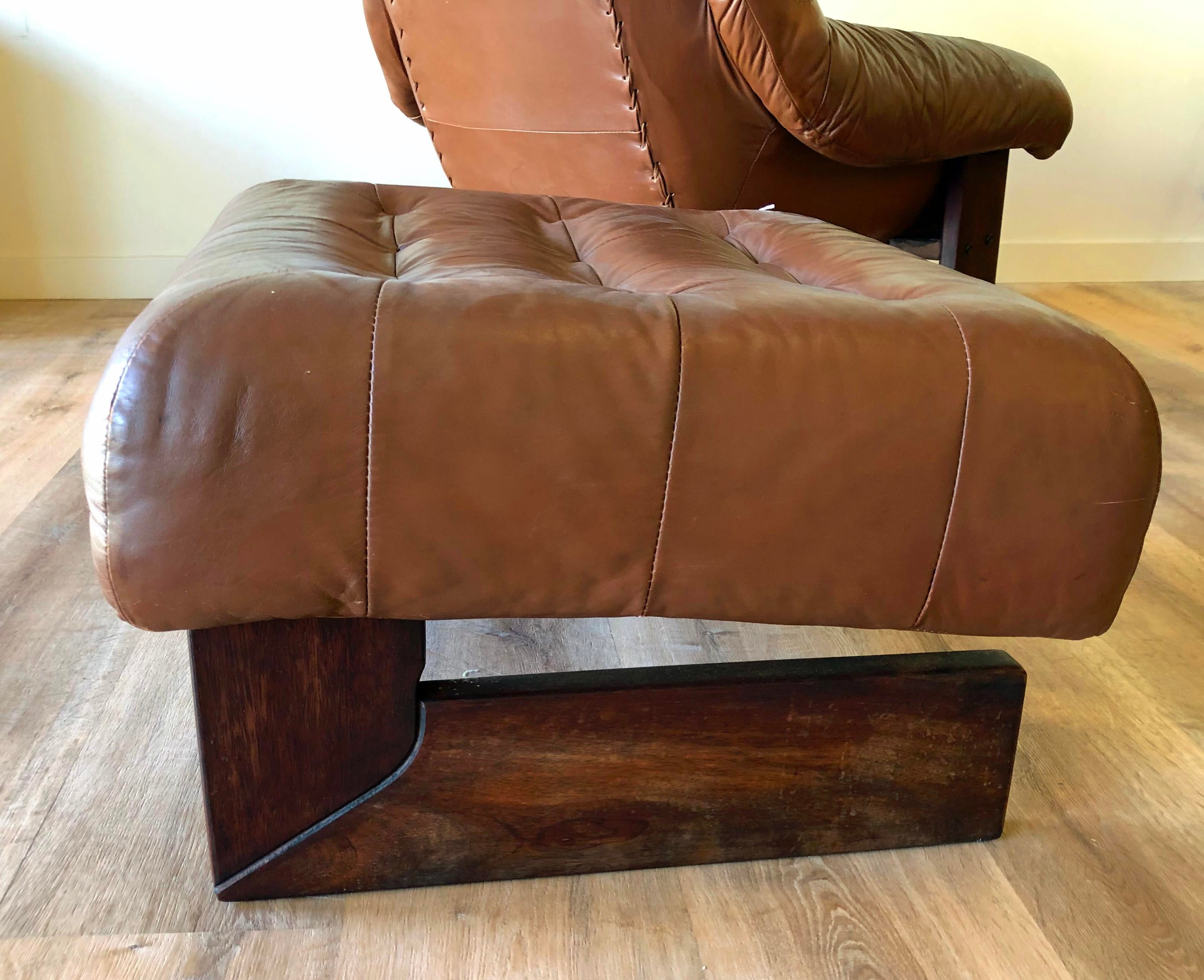 Percival Lafer Lounge Chair + Ottoman