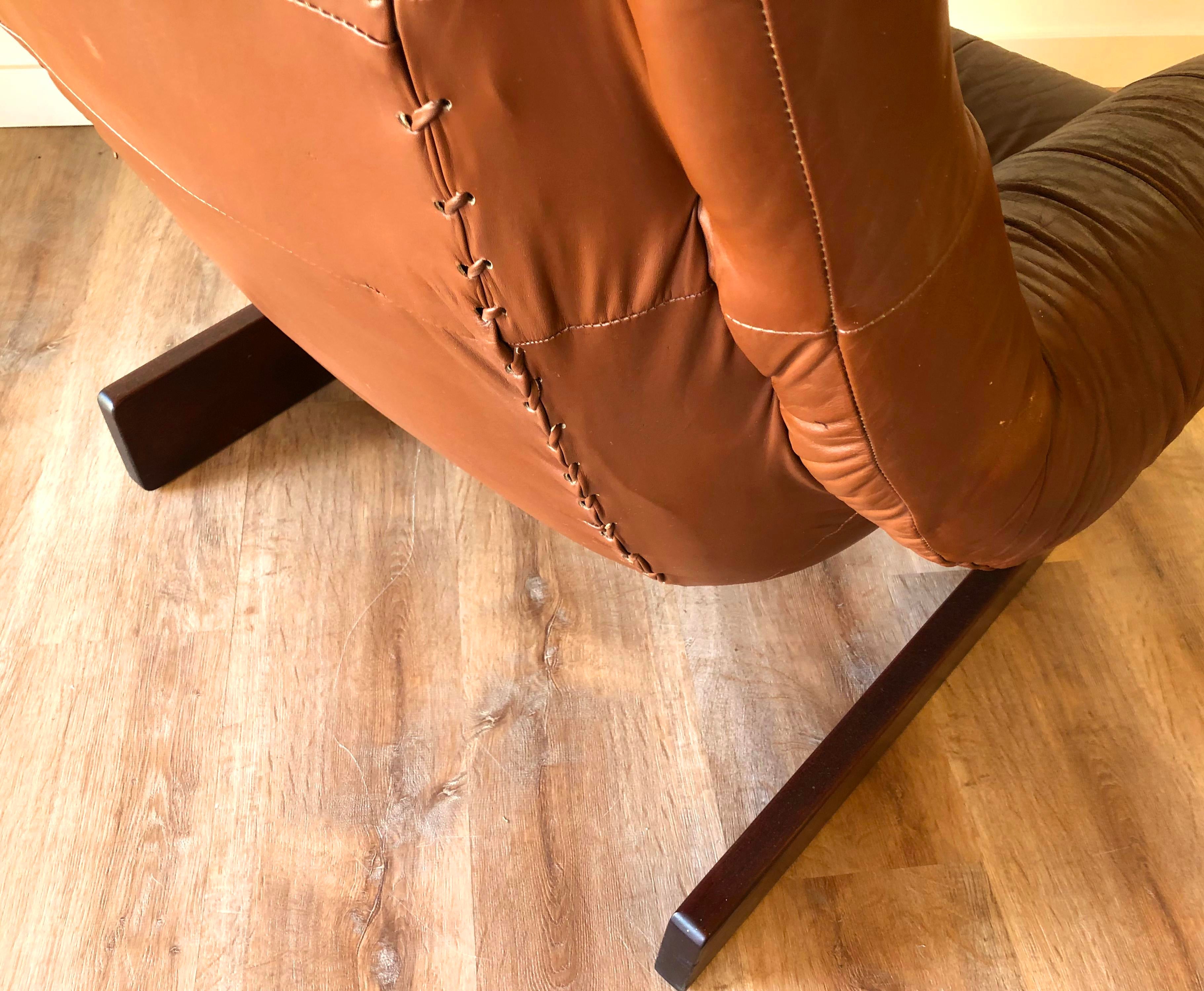 Percival Lafer Lounge Chair + Ottoman