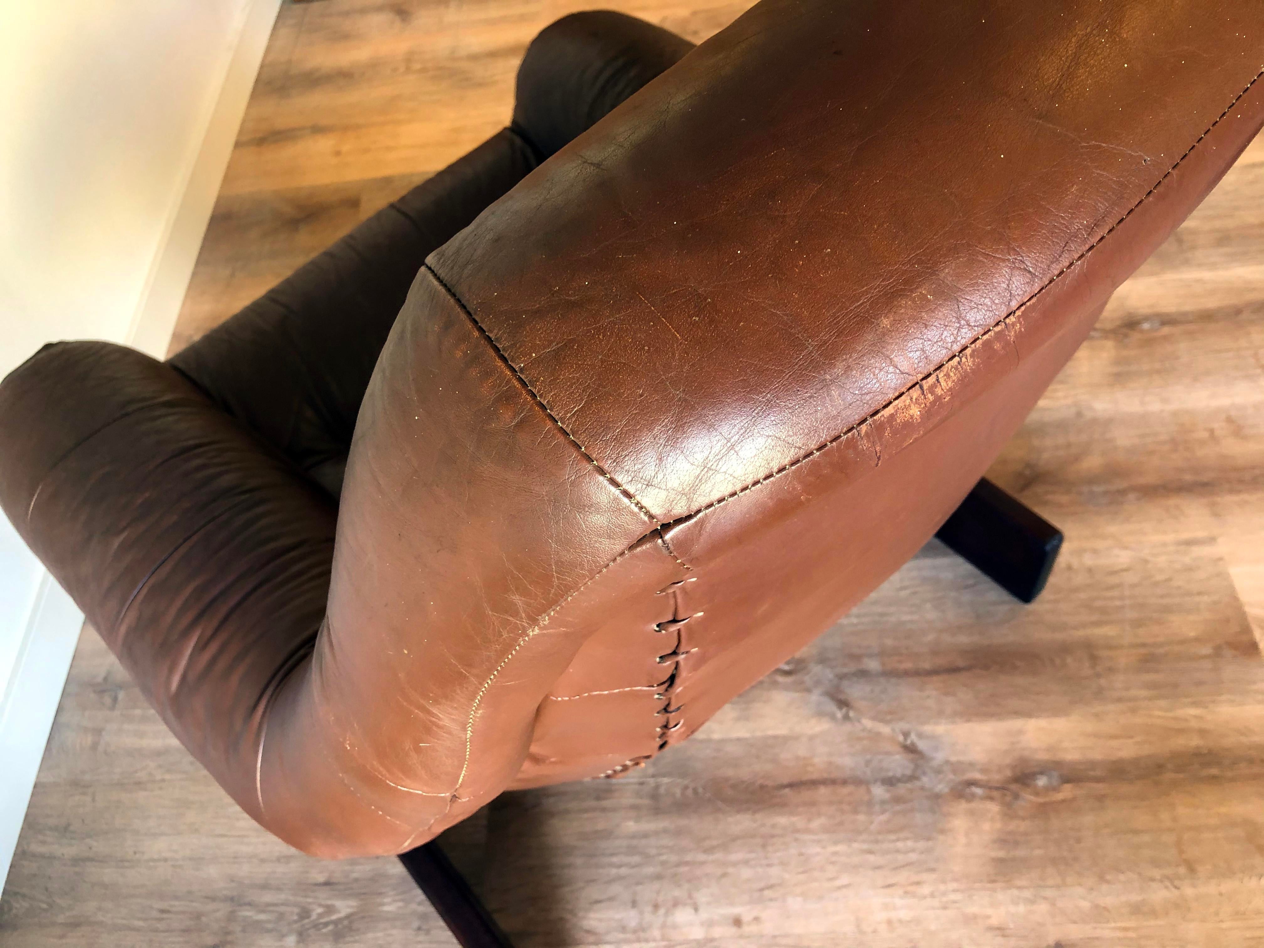 Percival Lafer Lounge Chair + Ottoman