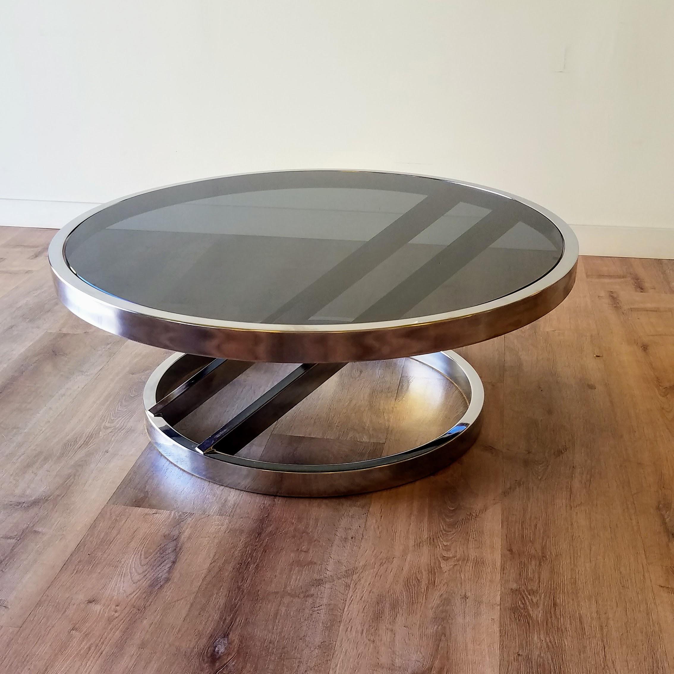 Milo Baughman 'Zig-Zag' Coffee Table