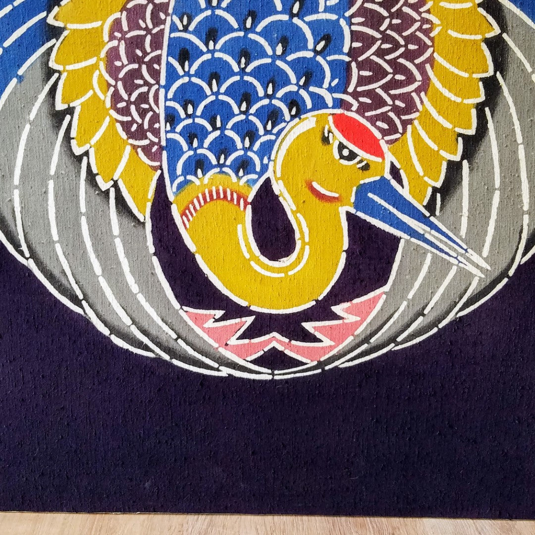 Vintage Peacock Wall Art