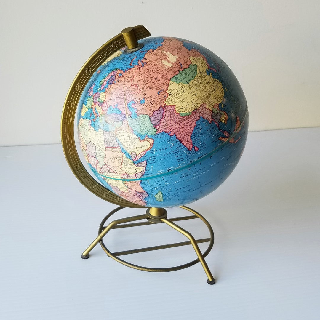 1952 Terrestrial Globe by George F. Cram