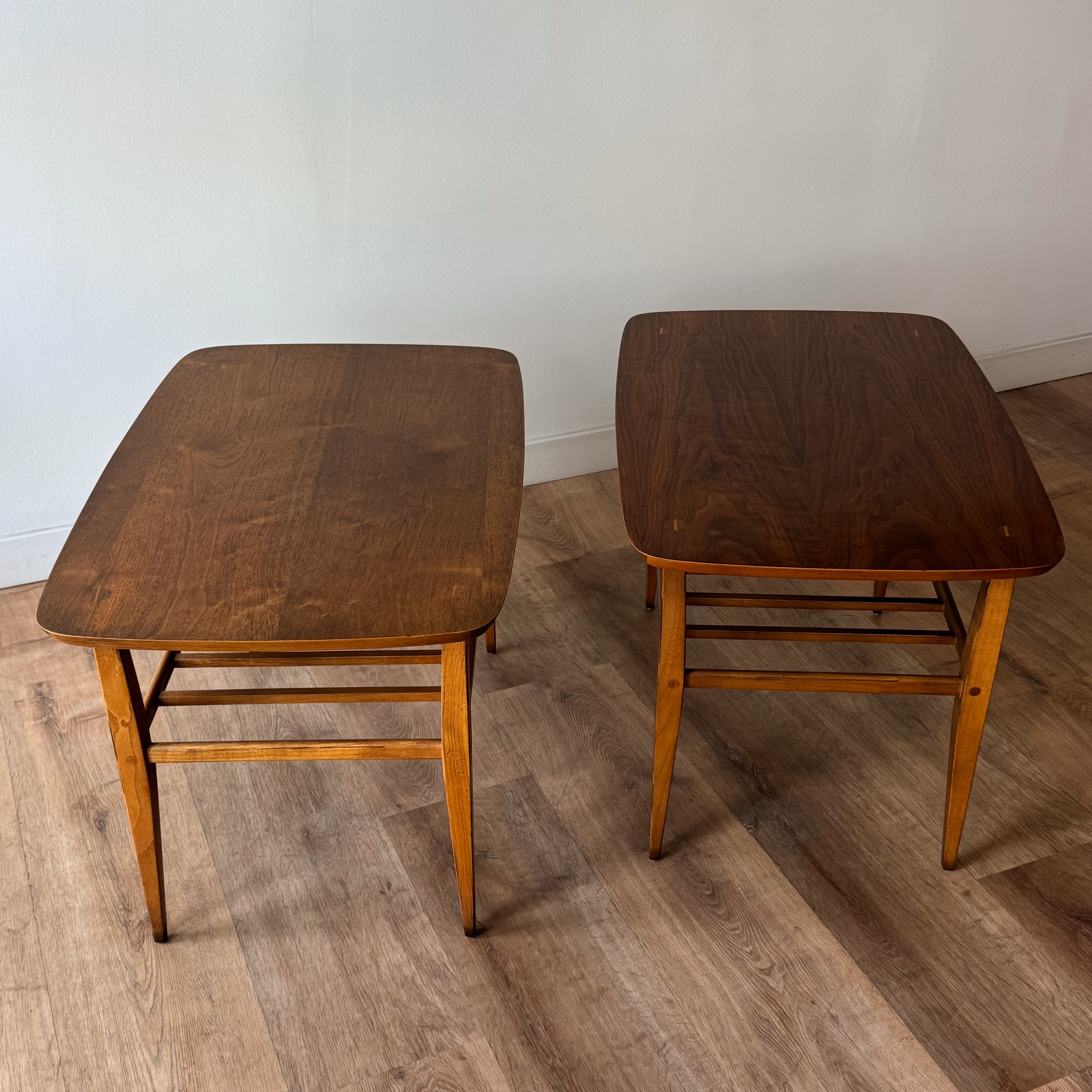 Lane 'Accent' Side Tables, a pair