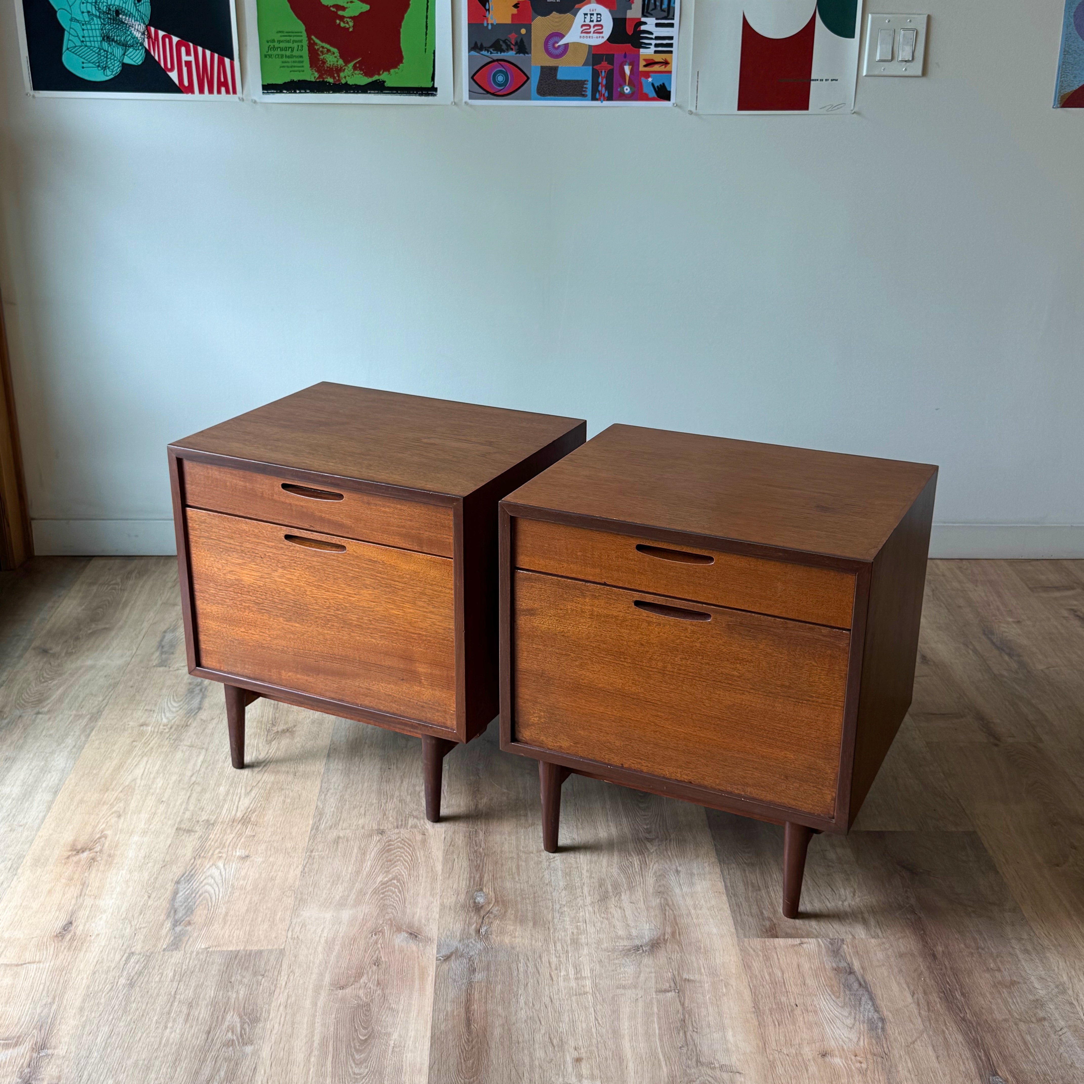 Kofod Larsen Nightstands, a pair