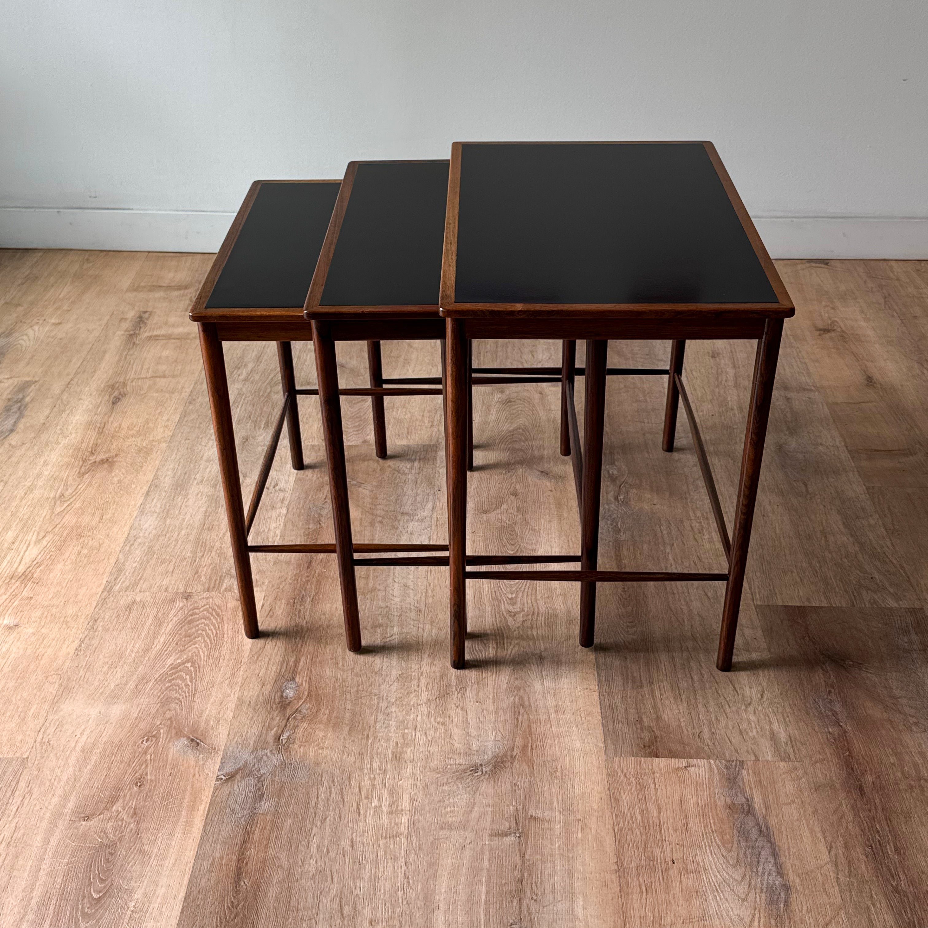 Kaj Winding Nesting Tables, set of 3