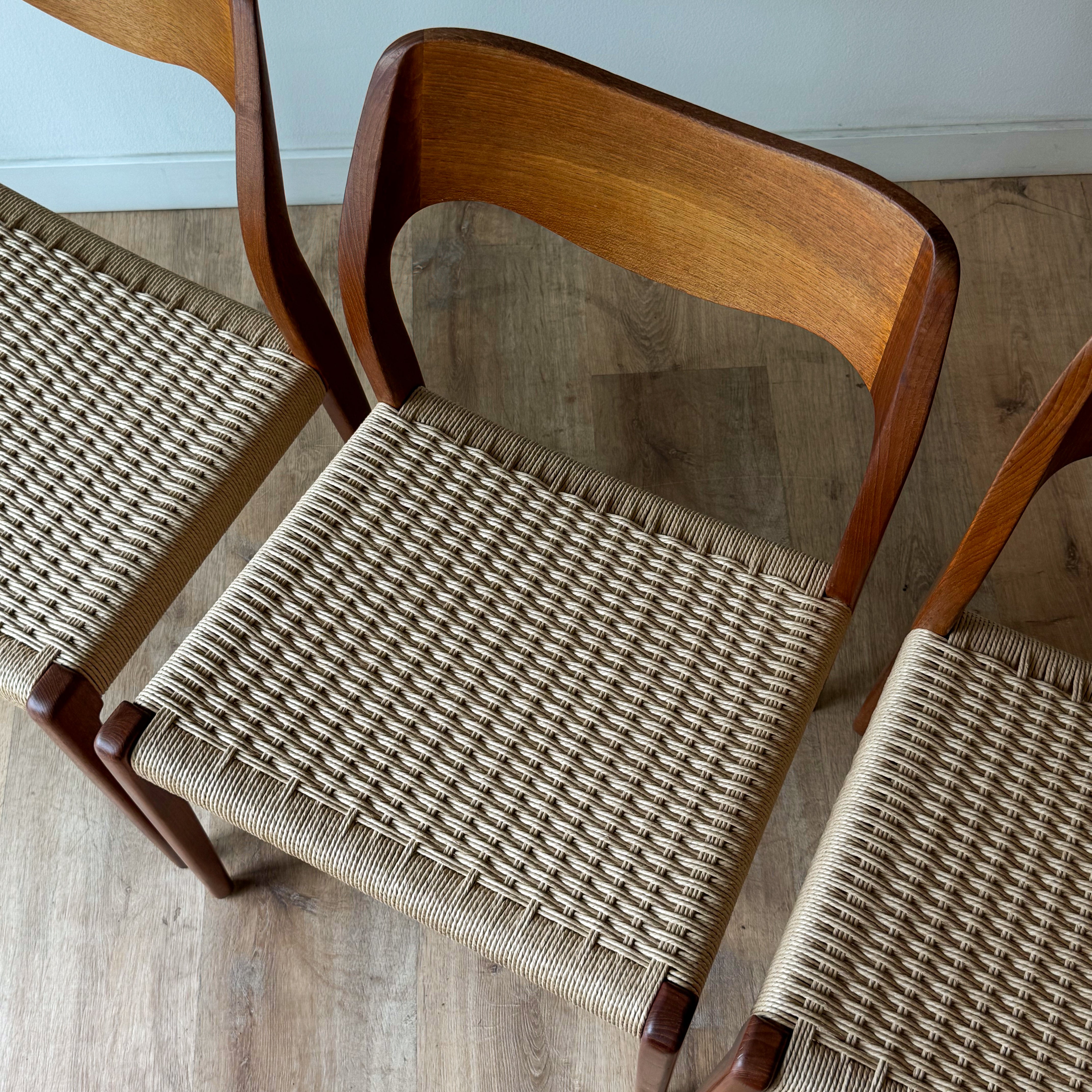 Niels Møller Dining Chairs, #71, set of 4