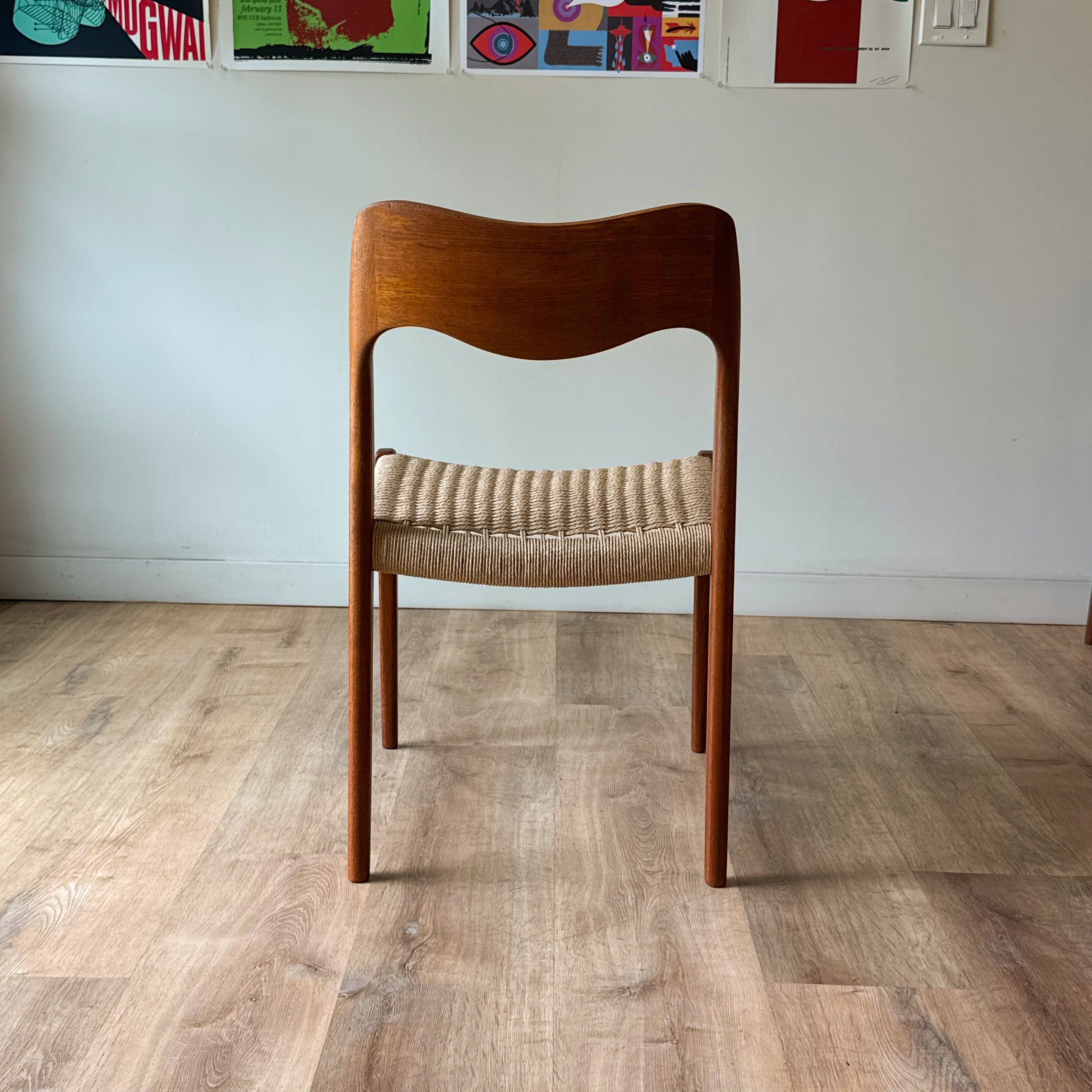 Niels Møller Dining Chairs, #71, set of 4