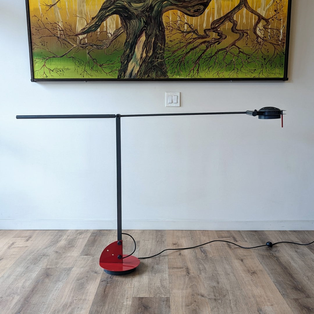 Postmodern Lever Arm Floor Lamp