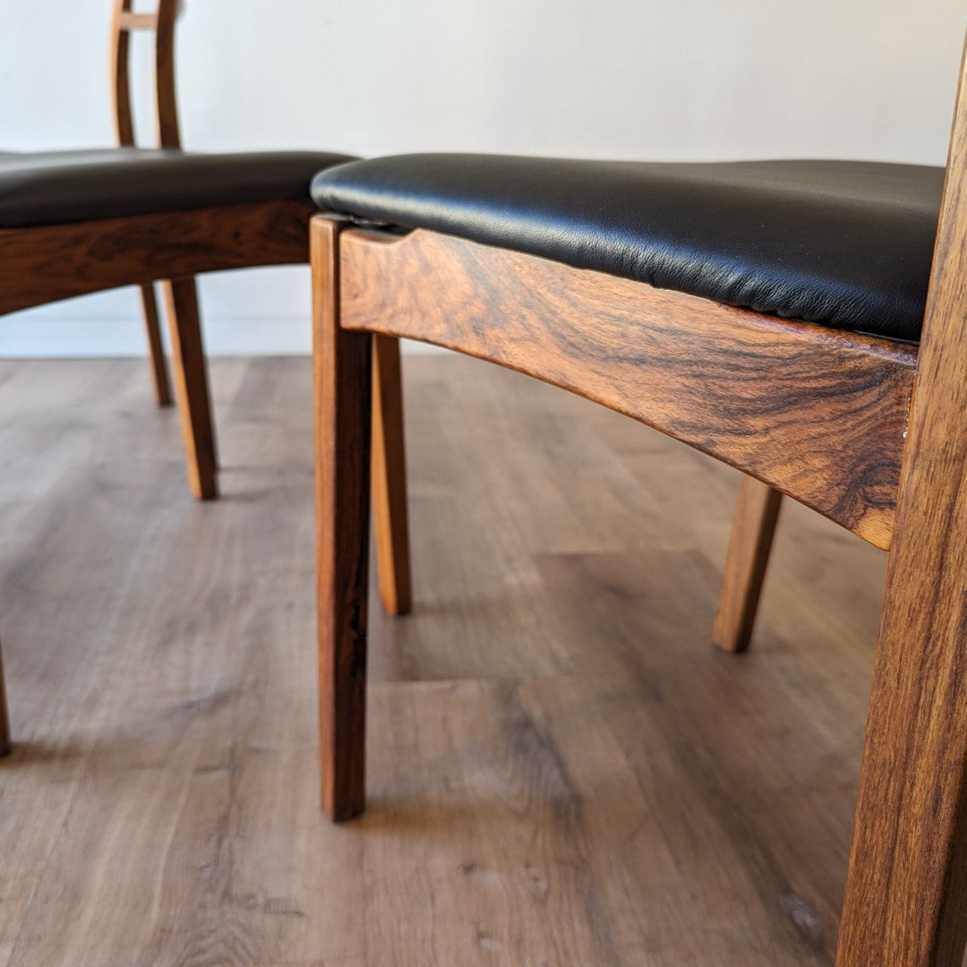 Danish Modern Dining Chairs, set of 4
