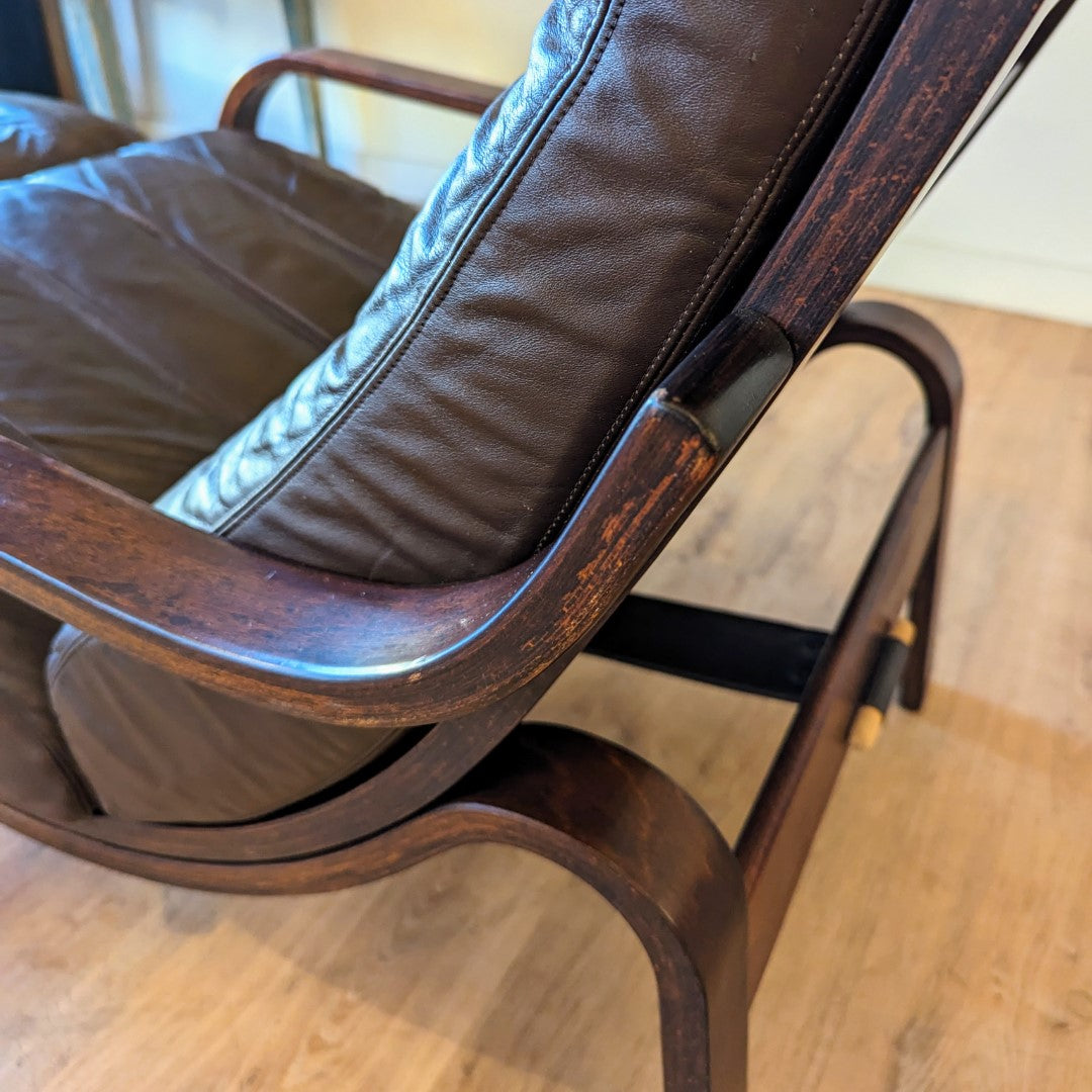 Ingmar Relling 'Orbit' Chair + Ottoman