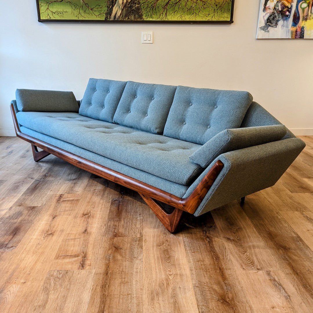 Adrian Pearsall 'Gondola' Sofa Restored MidCentury Modern Sofa