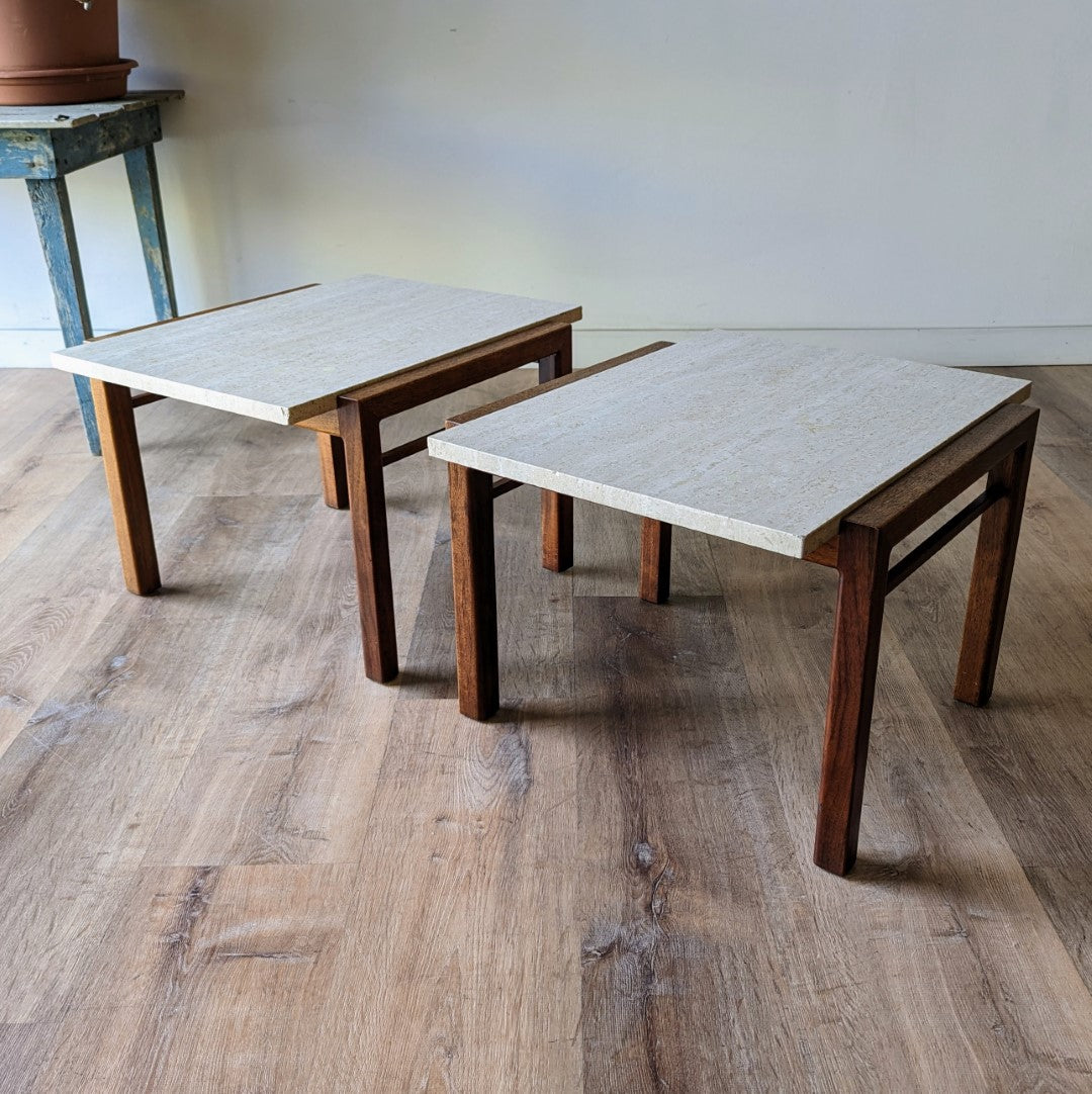 MCM Side Tables, a pair