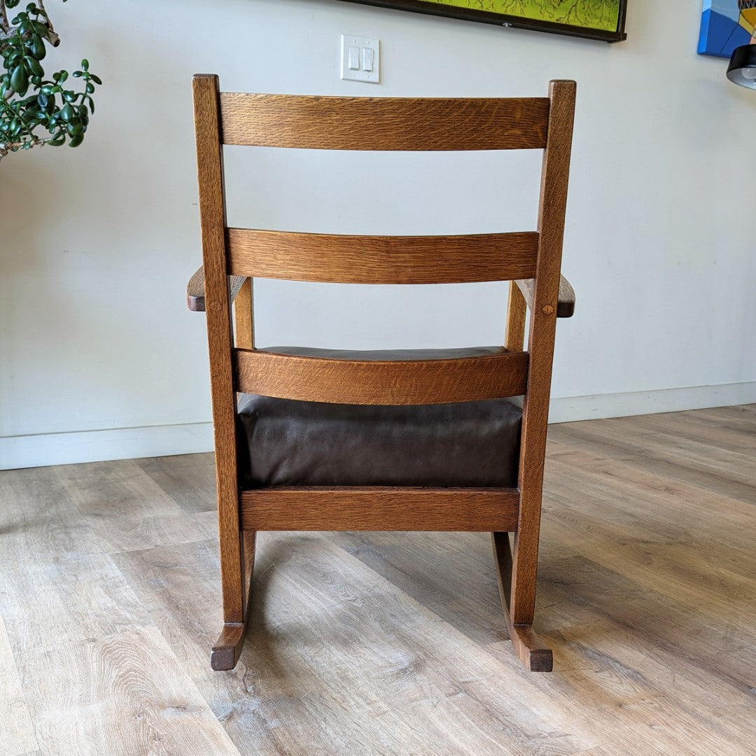 Arts and Crafts Rocking Chair