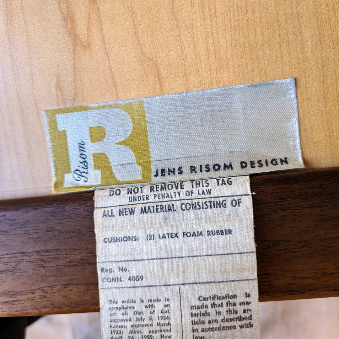 Jens Risom Lounge Chair and Ottoman