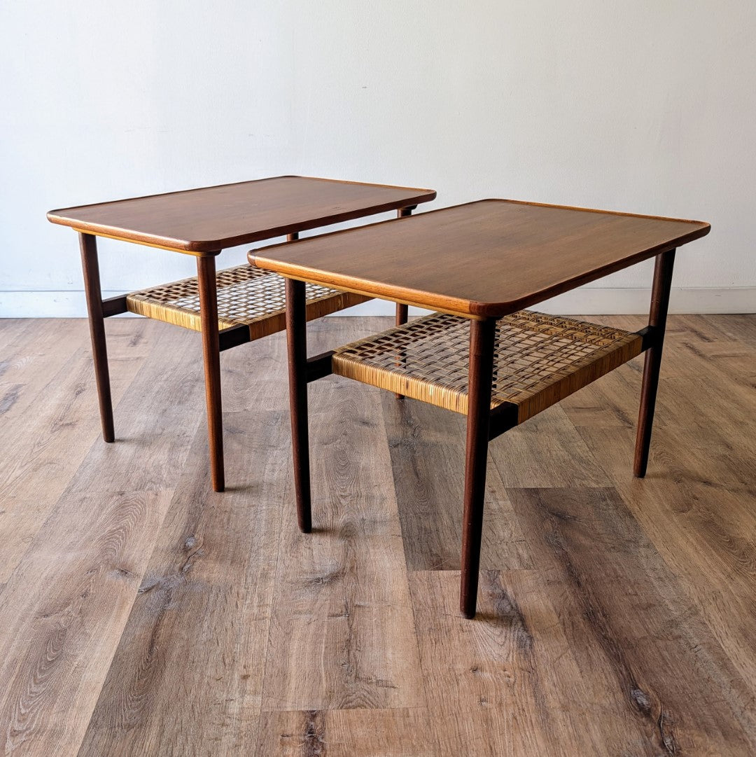 Anton Kildeberg Side Tables, a pair