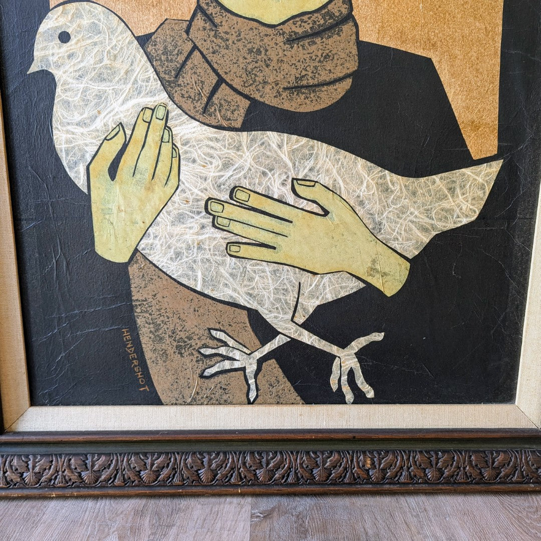 Hendershot 'Lady with Dove'