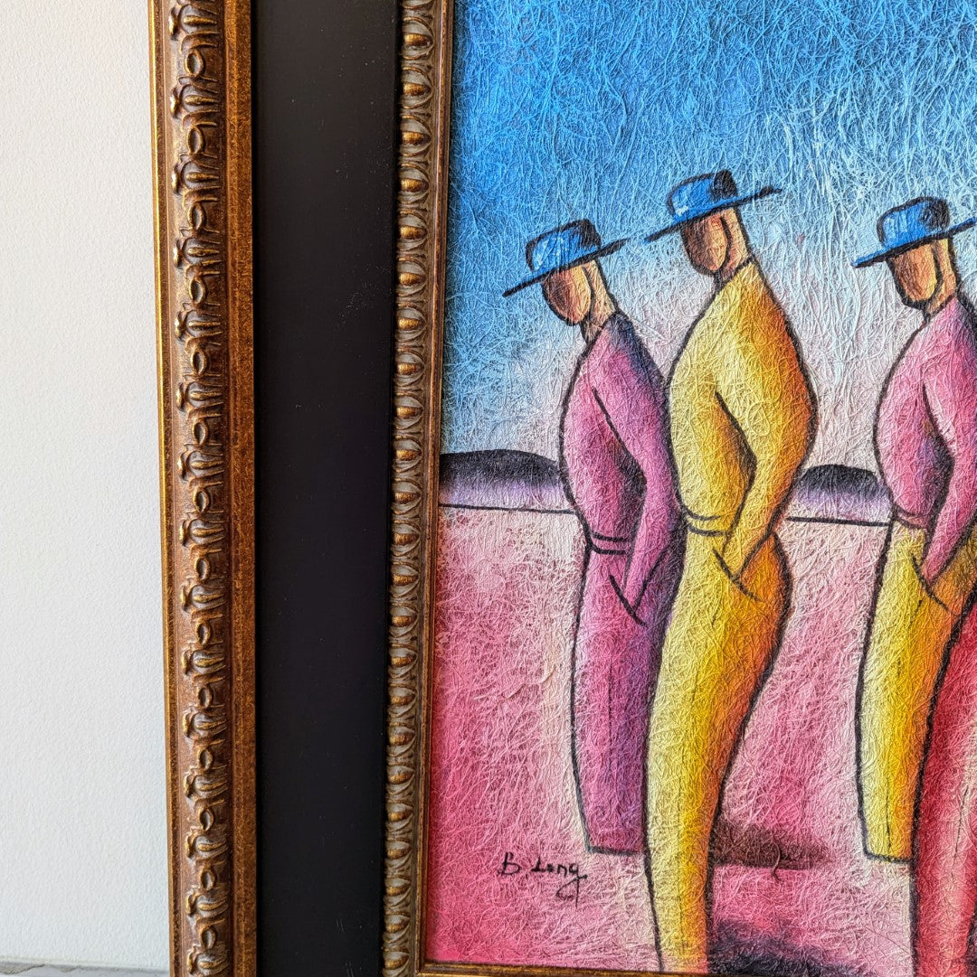 Benjamin Long 'Five Men Standing'