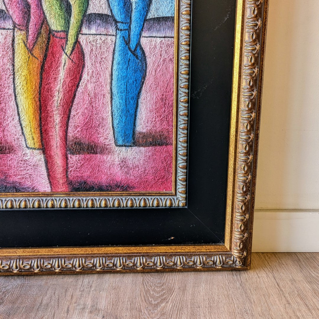 Benjamin Long 'Five Men Standing'