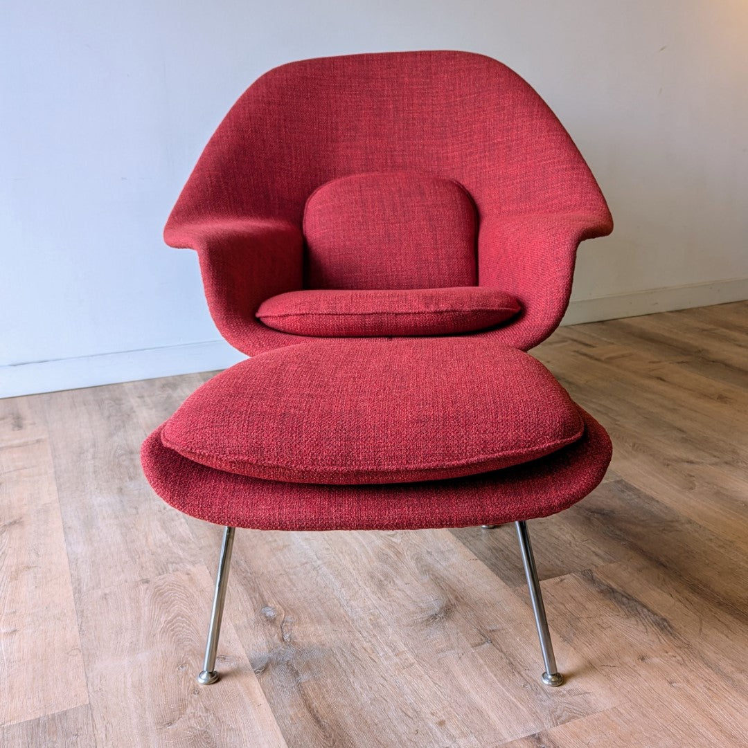 Eero Saarinen Womb Chair + Ottoman