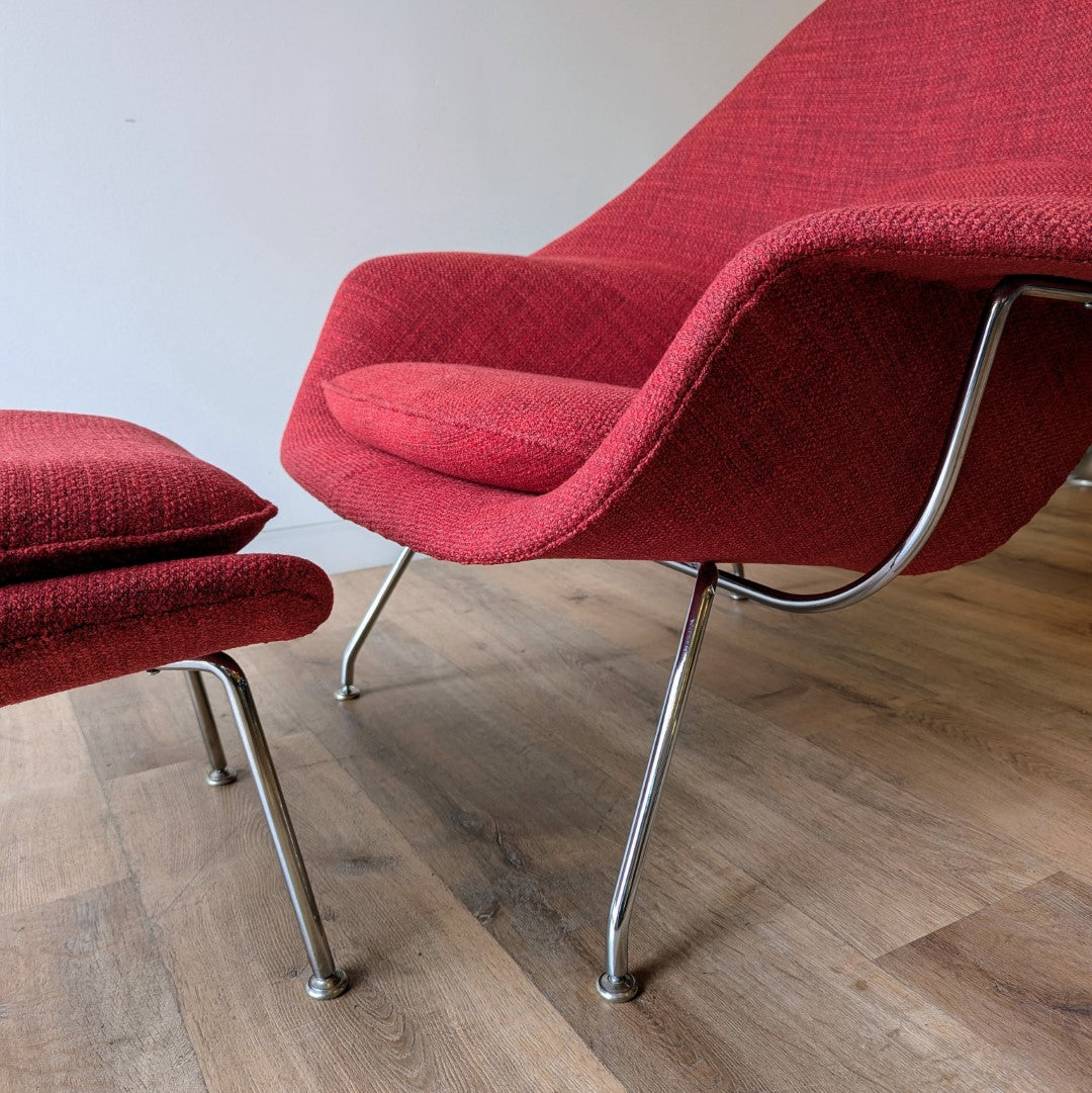 Eero Saarinen Womb Chair + Ottoman