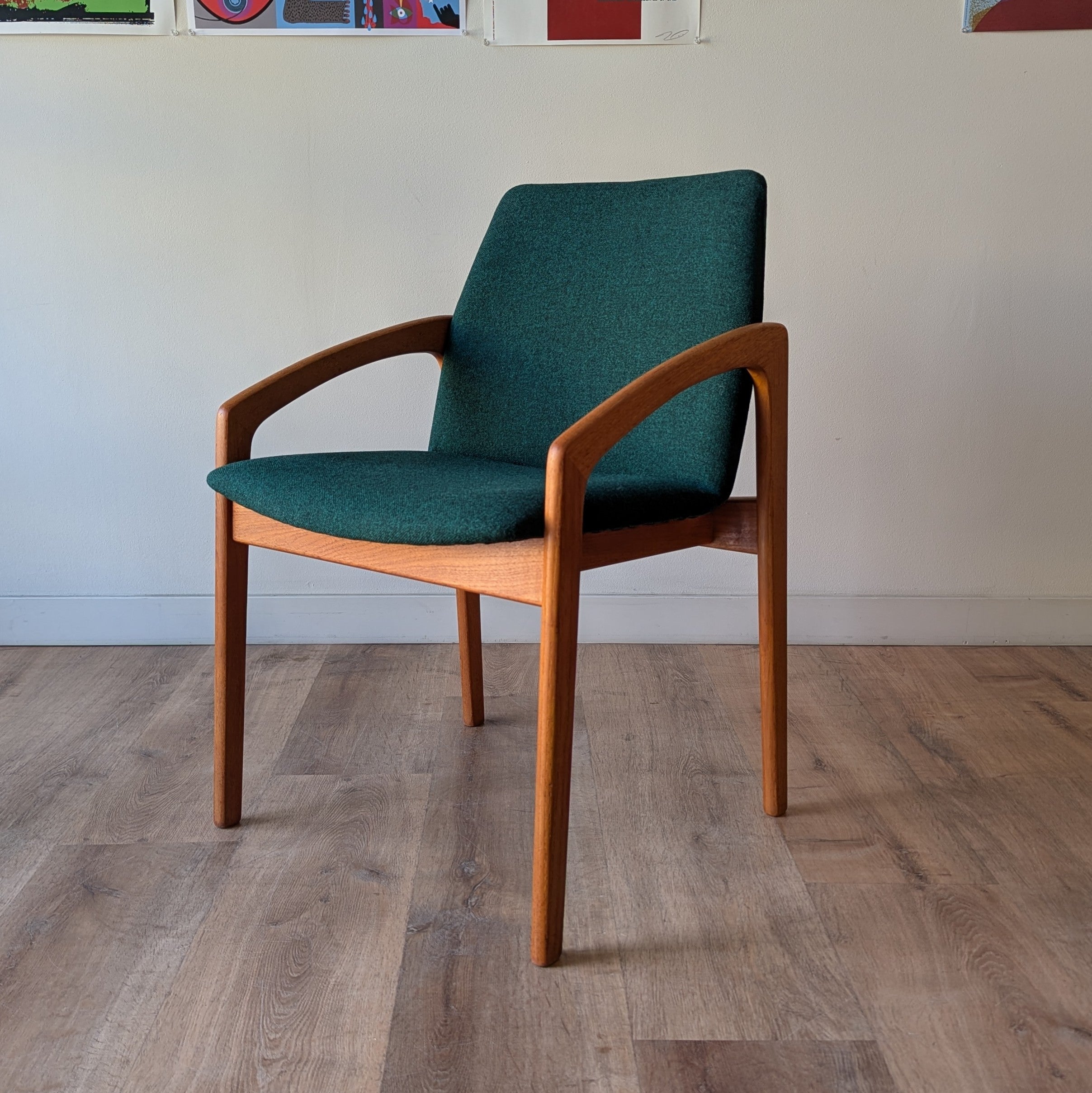 Henning Kjærnulf Dining Chairs, set of 4