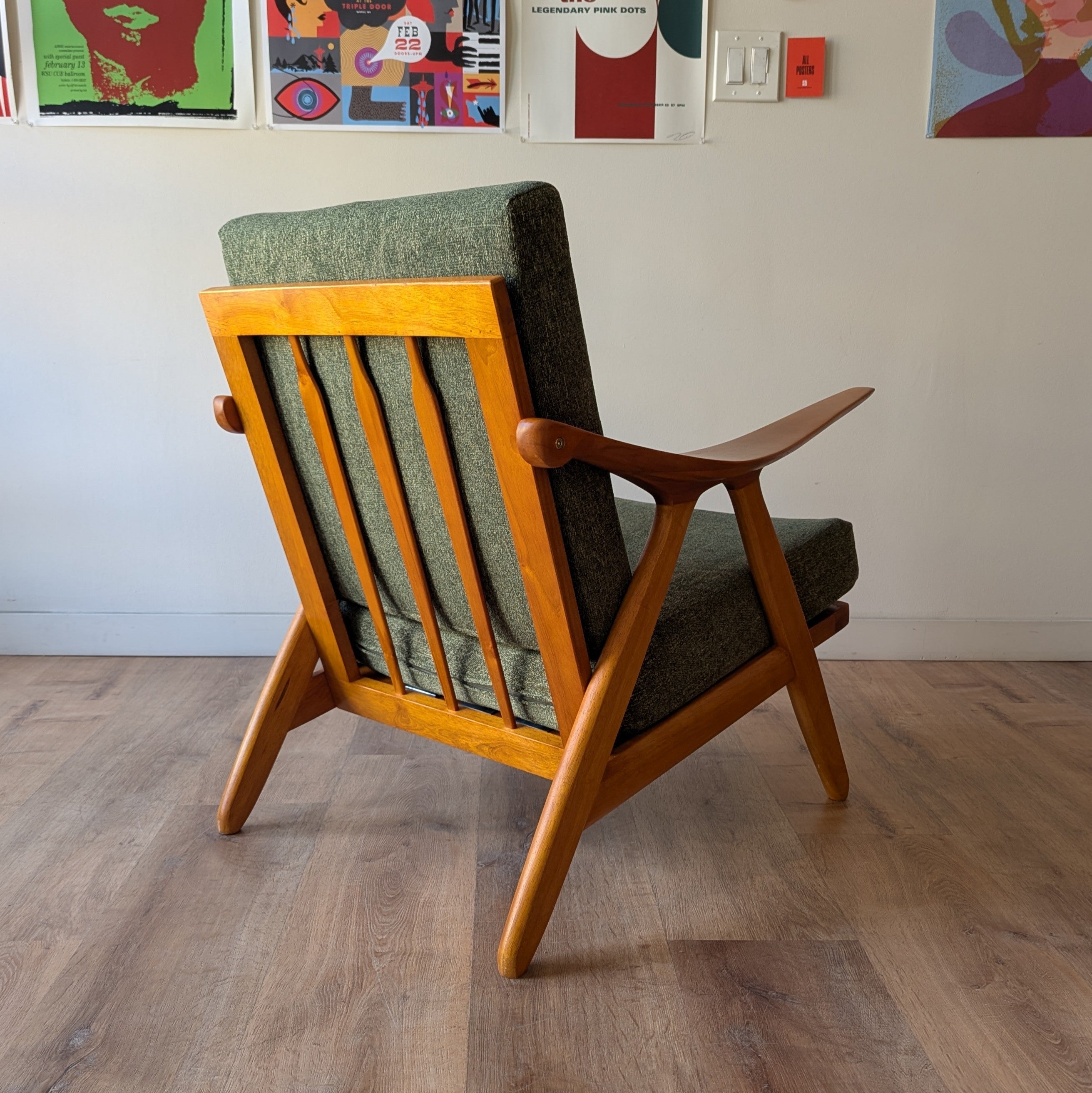Arne Hovmand Olsen Lounge Chairs, a pair