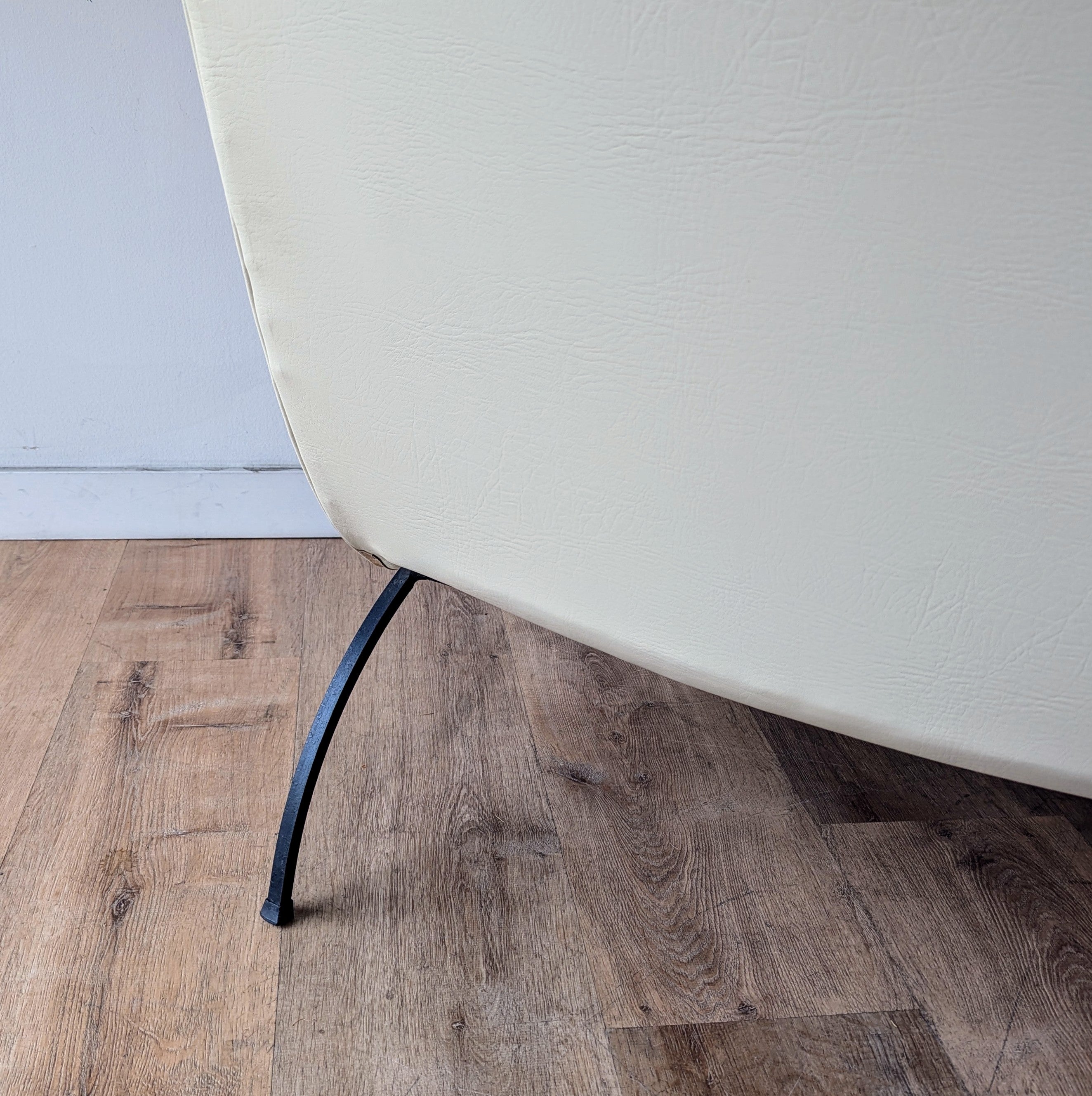 Milo Baughman 'Scoop' Chairs, a pair