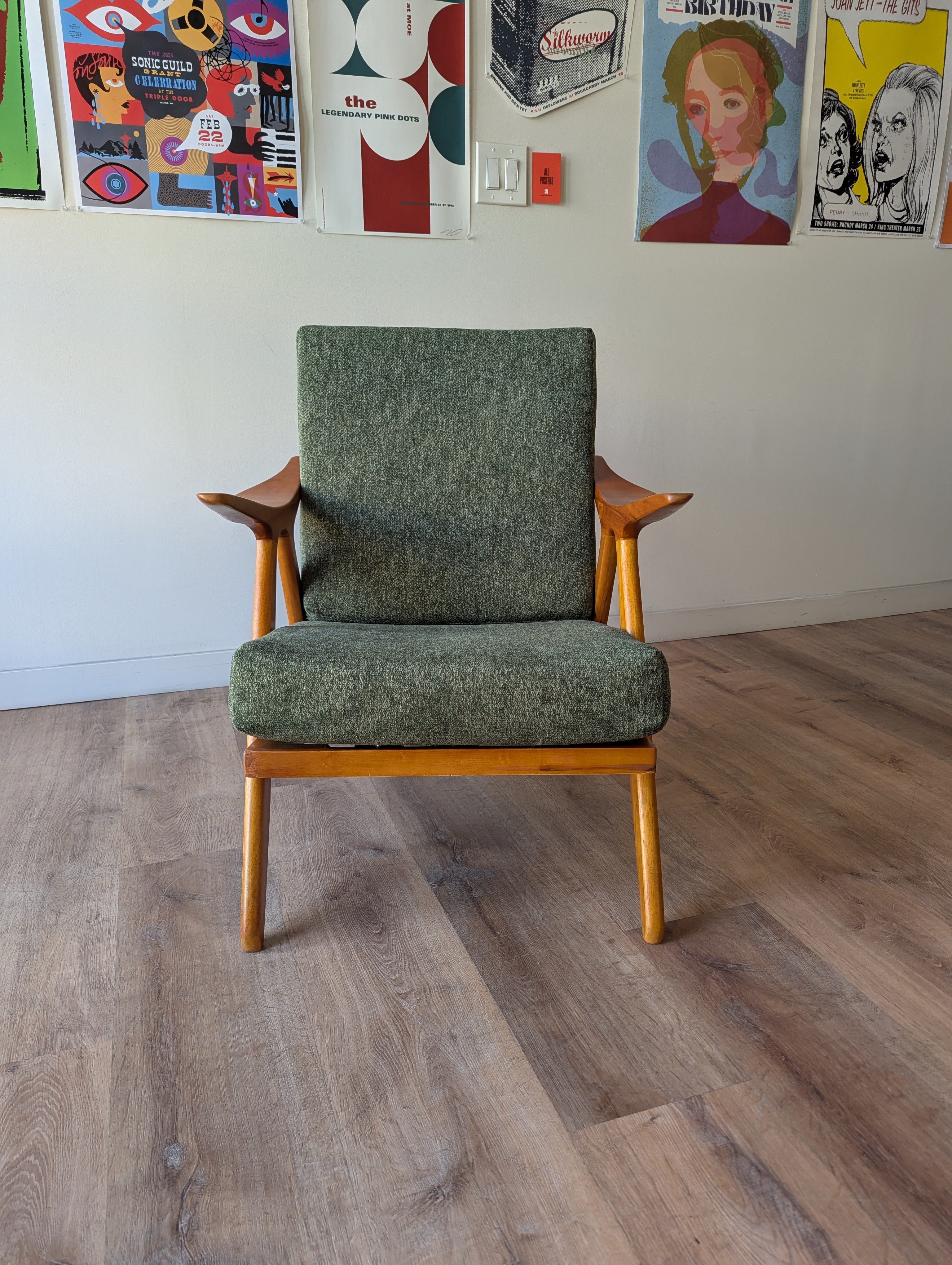 Arne Hovmand Olsen Lounge Chairs, a pair