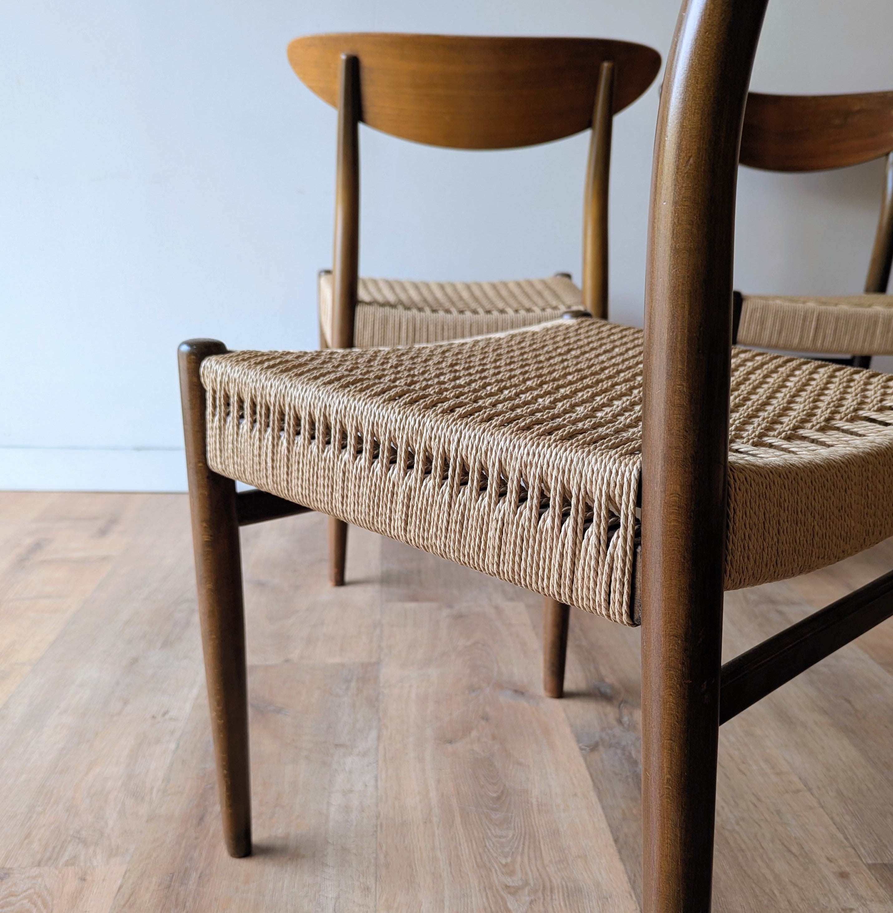 Swedish Modern Dining Chairs, set of 4