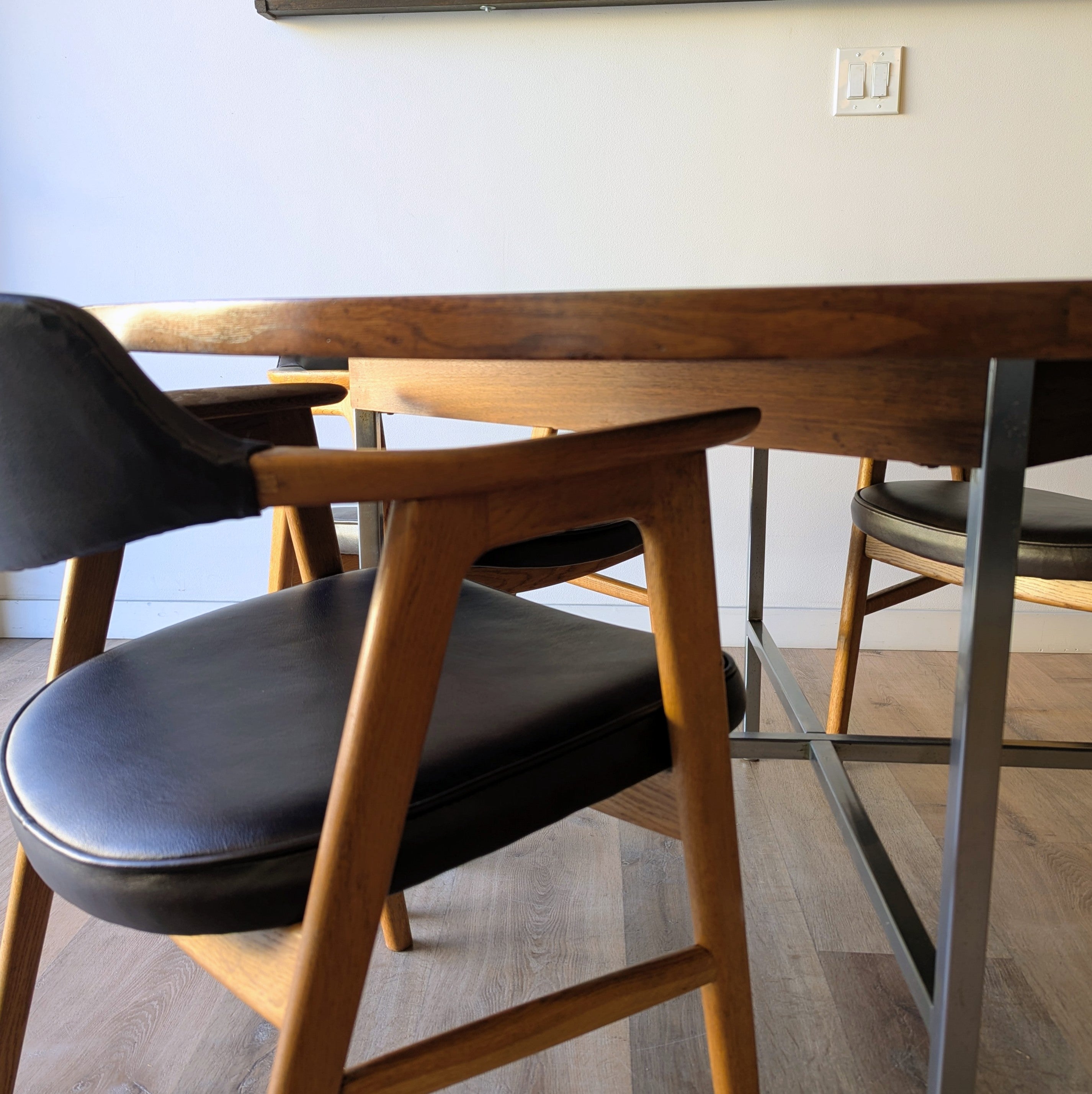 Florence Knoll Dining Table, attributed to