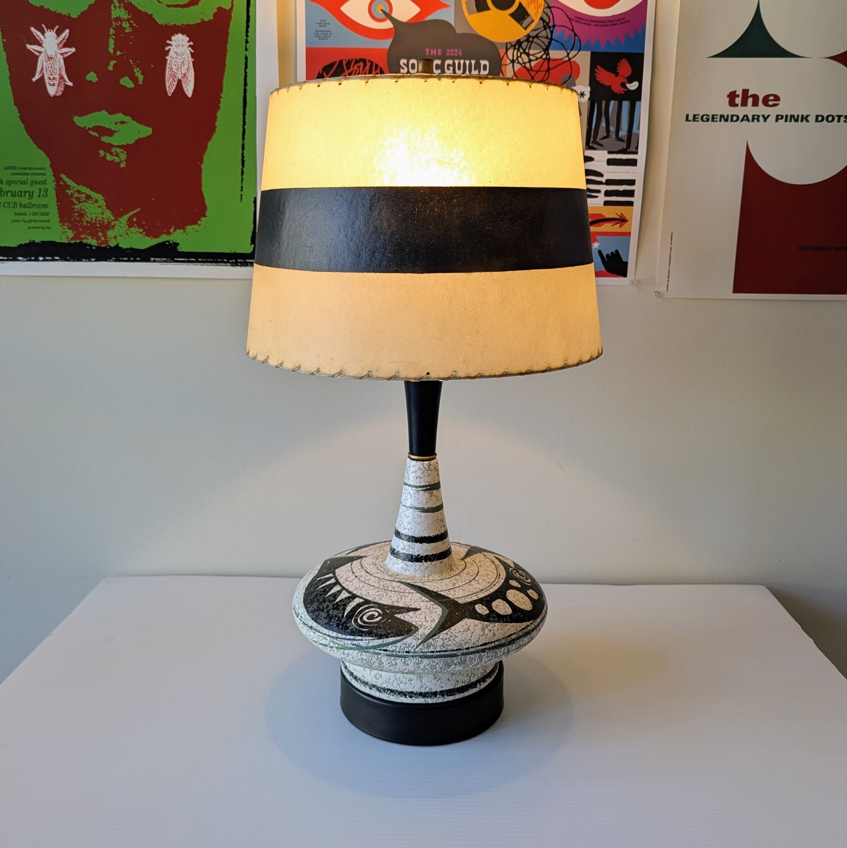 Raymor 'Fish' Table Lamp
