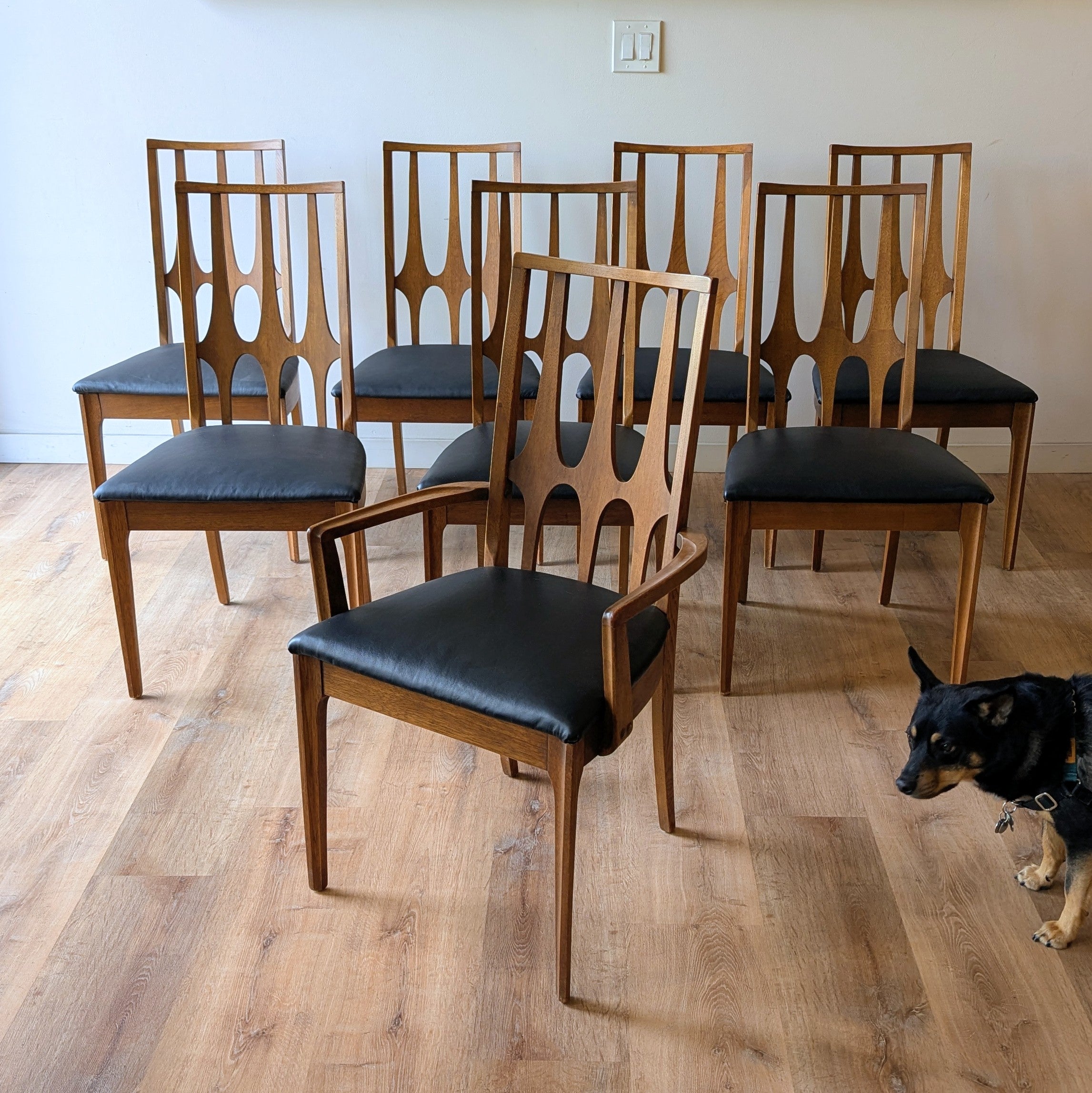 Broyhill 'Brasilia' Dining Chairs, set of 8