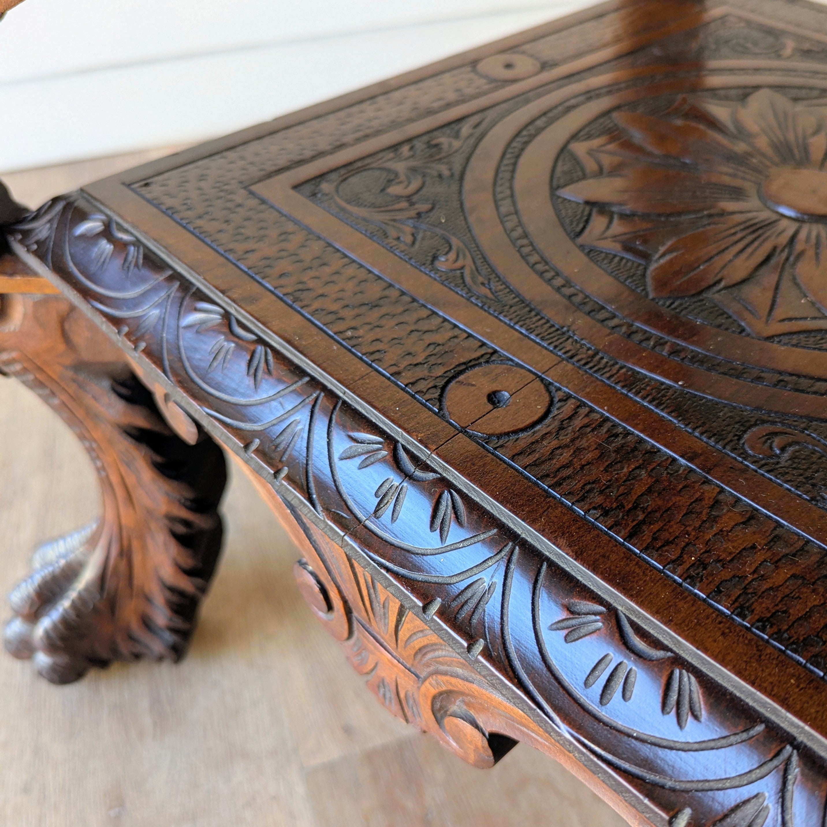Renaissance Revival Tiered Table