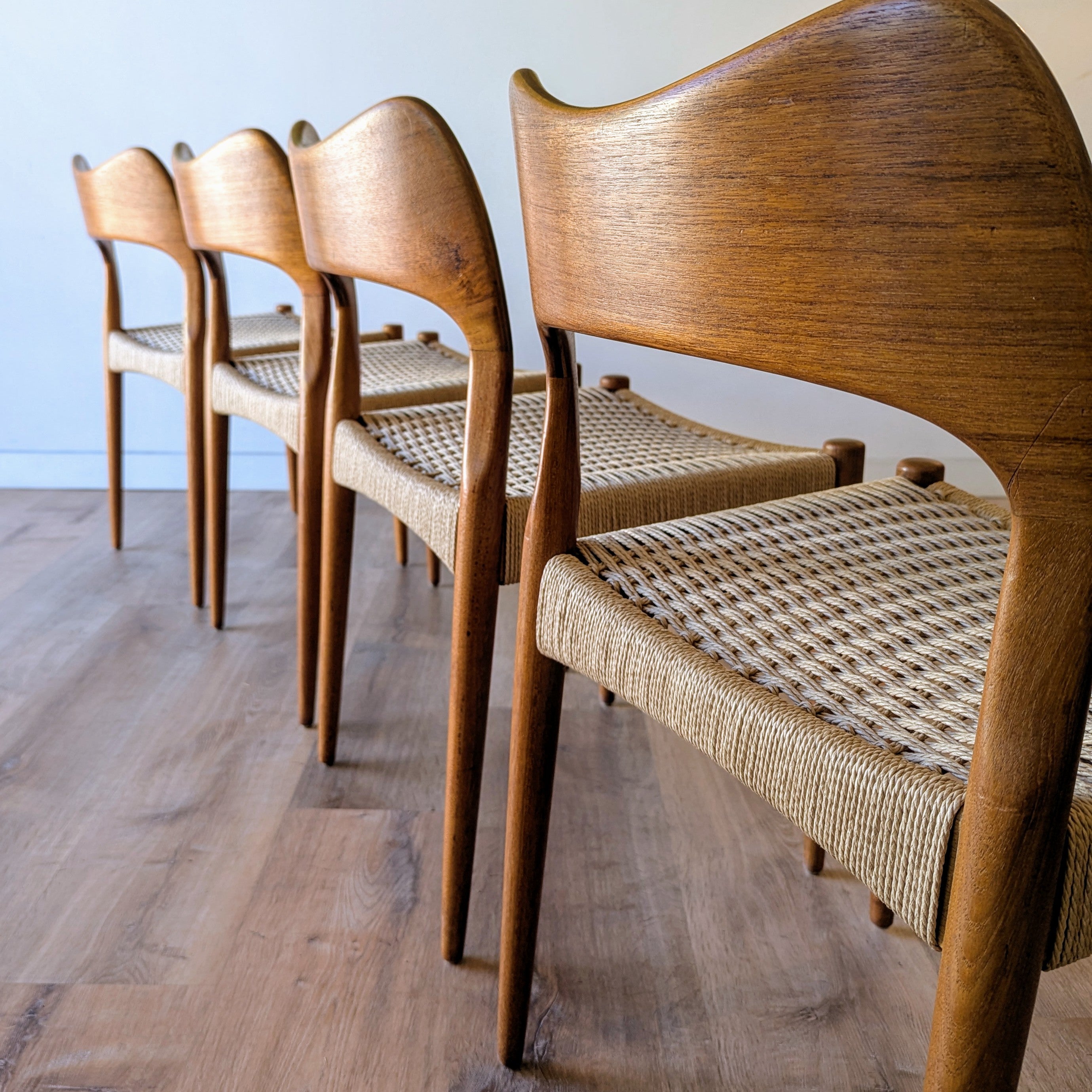 Arne Hovmand-Olsen Dining Chairs, set of 6