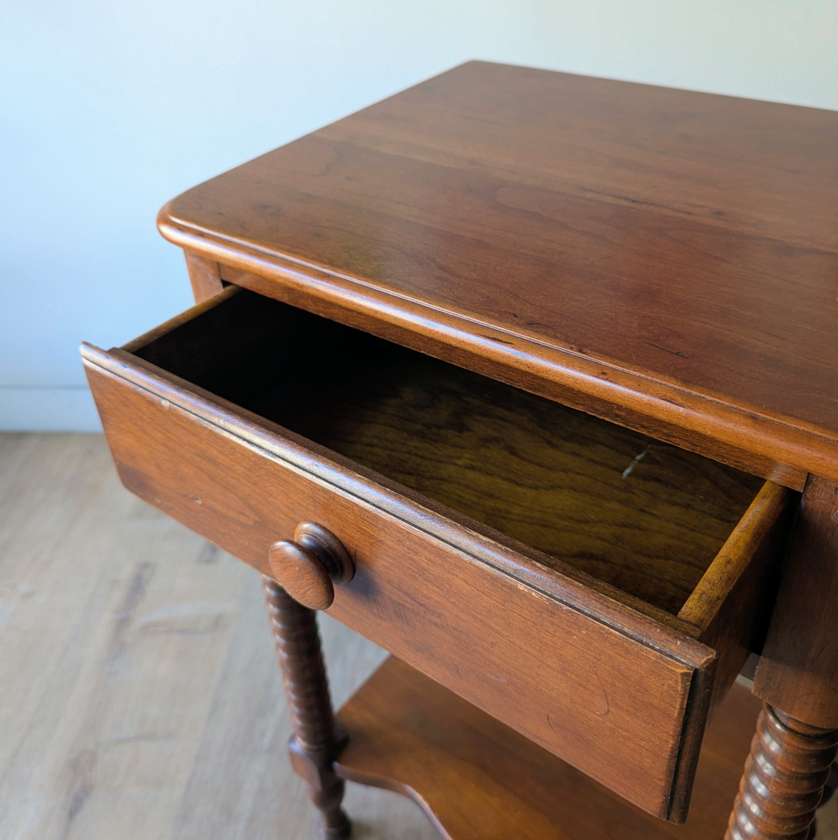 Antique End Tables, a pair