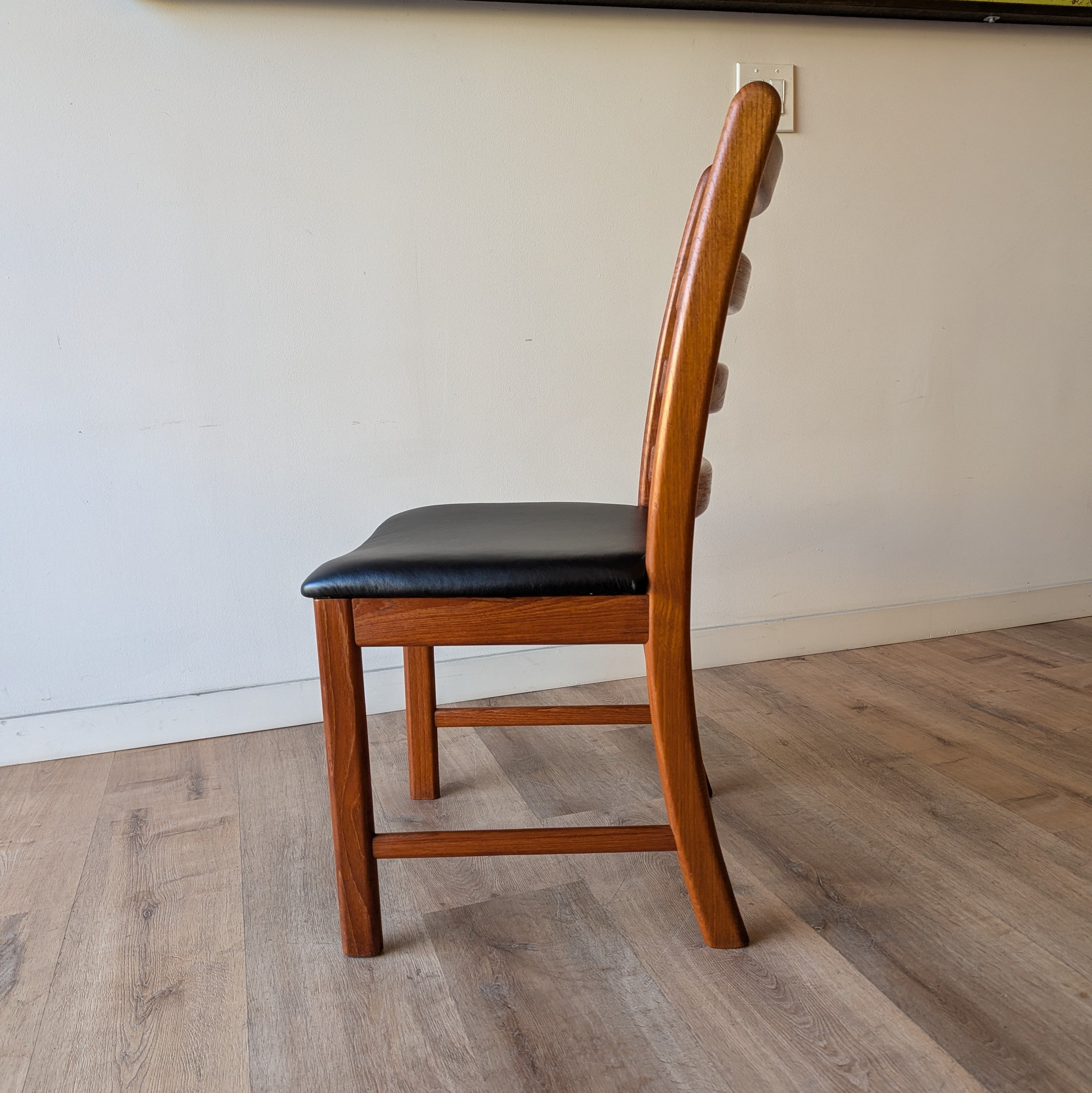 Korup Stolefabrik Ladder Back Chairs, set of 6