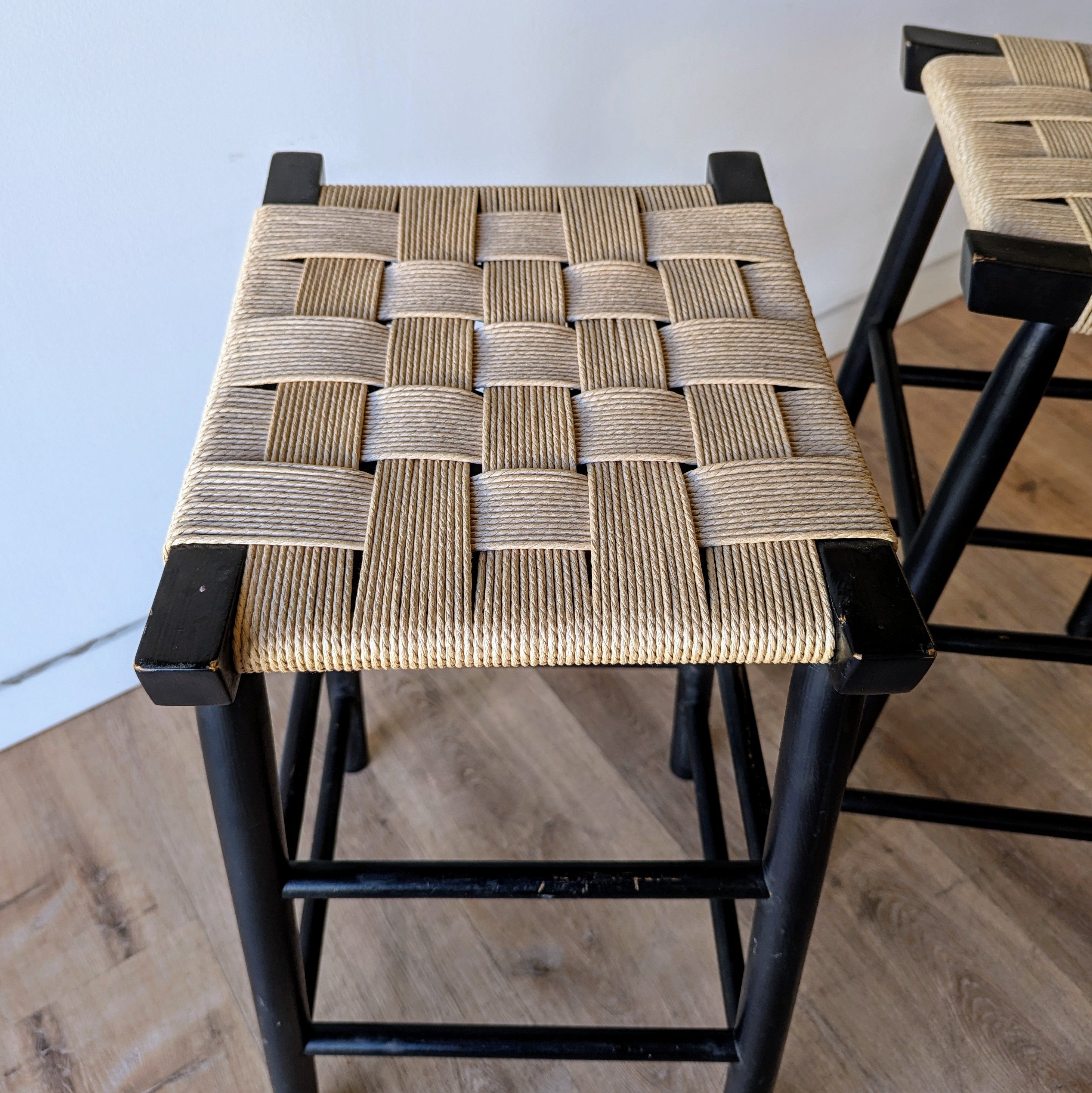 MCM Bar Stools, a pair